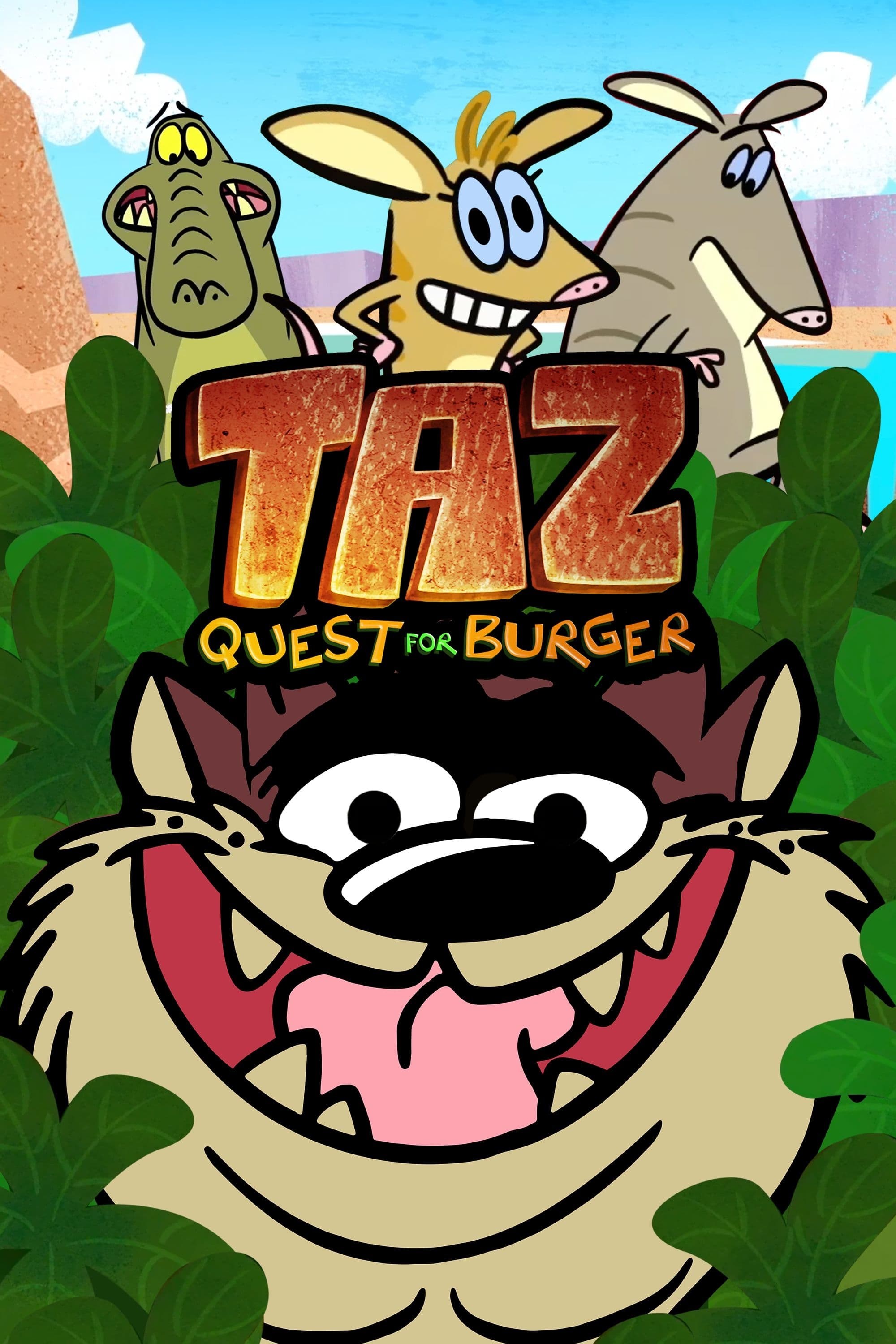 Poster de TAZ: BÚSQUEDA DE HAMBURGUESA en inglés