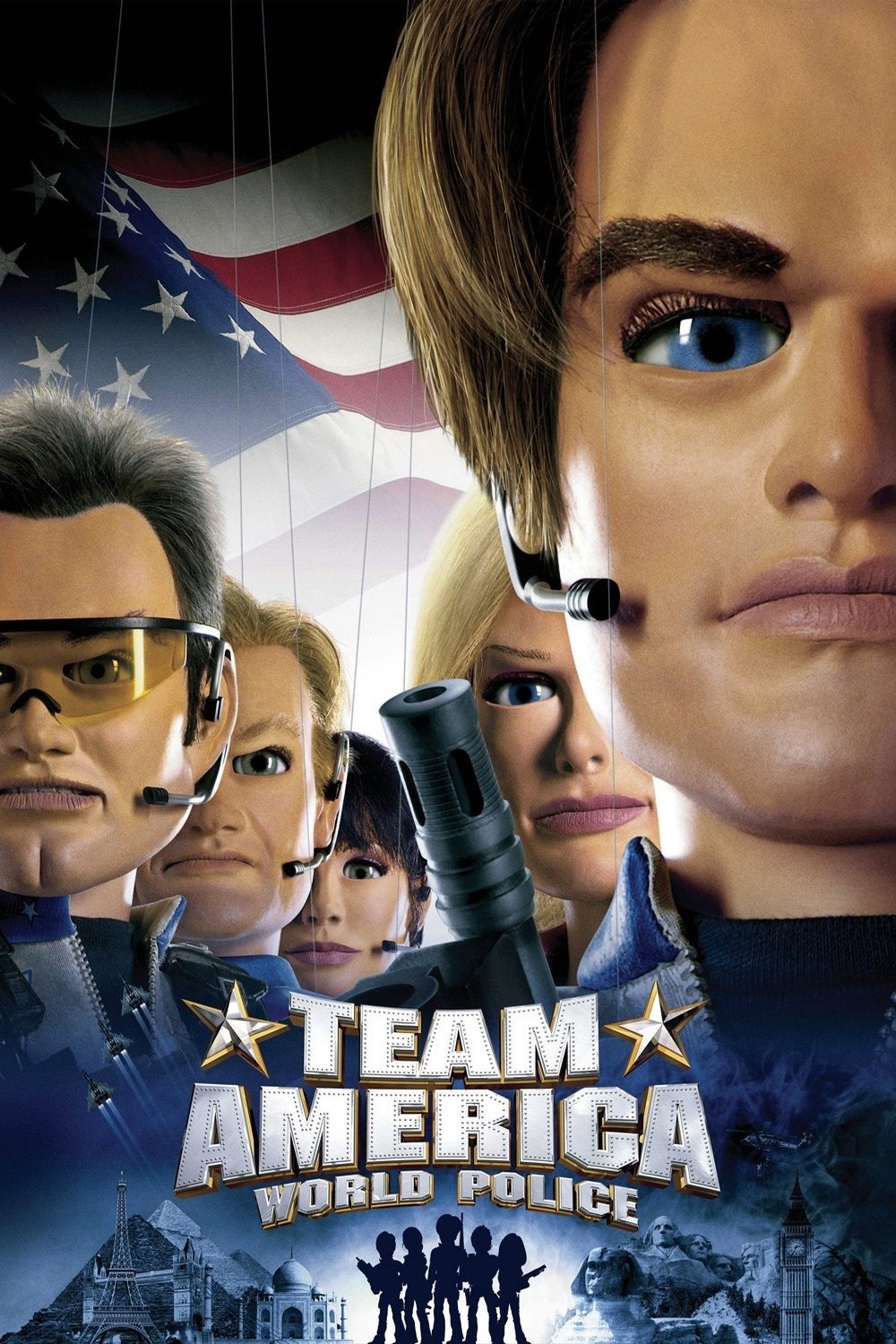 Poster de TEAM AMERICA: LA POLICÍA DEL MUNDO en inglés