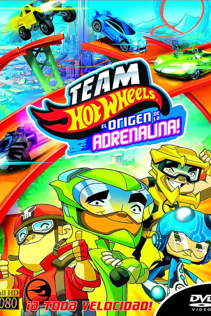 Poster de TEAM HOT WHEELS: THE ORIGIN OF AWESOME! en español