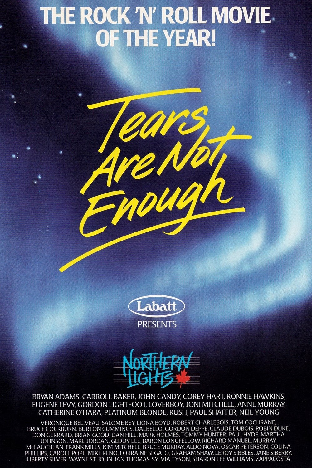 Poster de TEARS ARE NOT ENOUGH