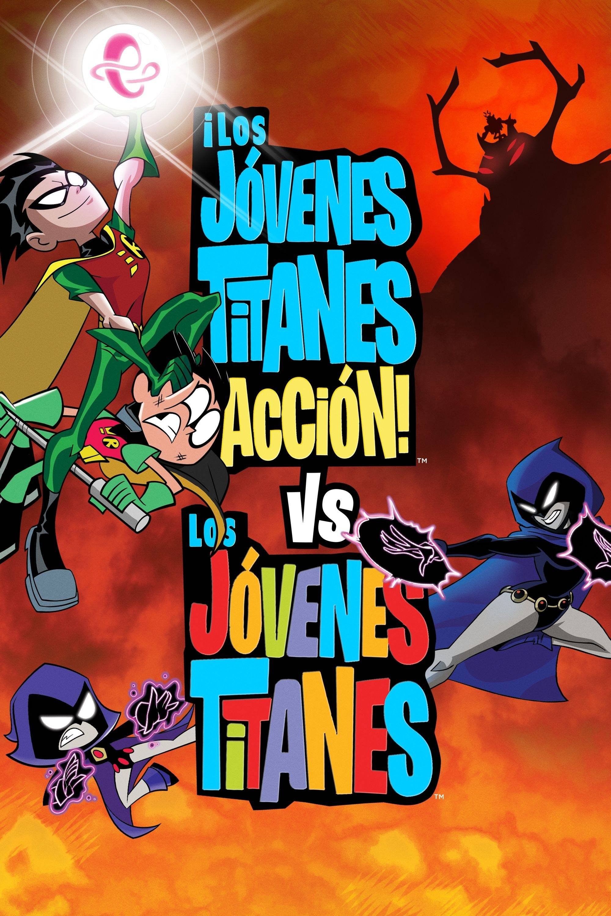 Poster de TEEN TITANS GO! VS. TEEN TITANS en español