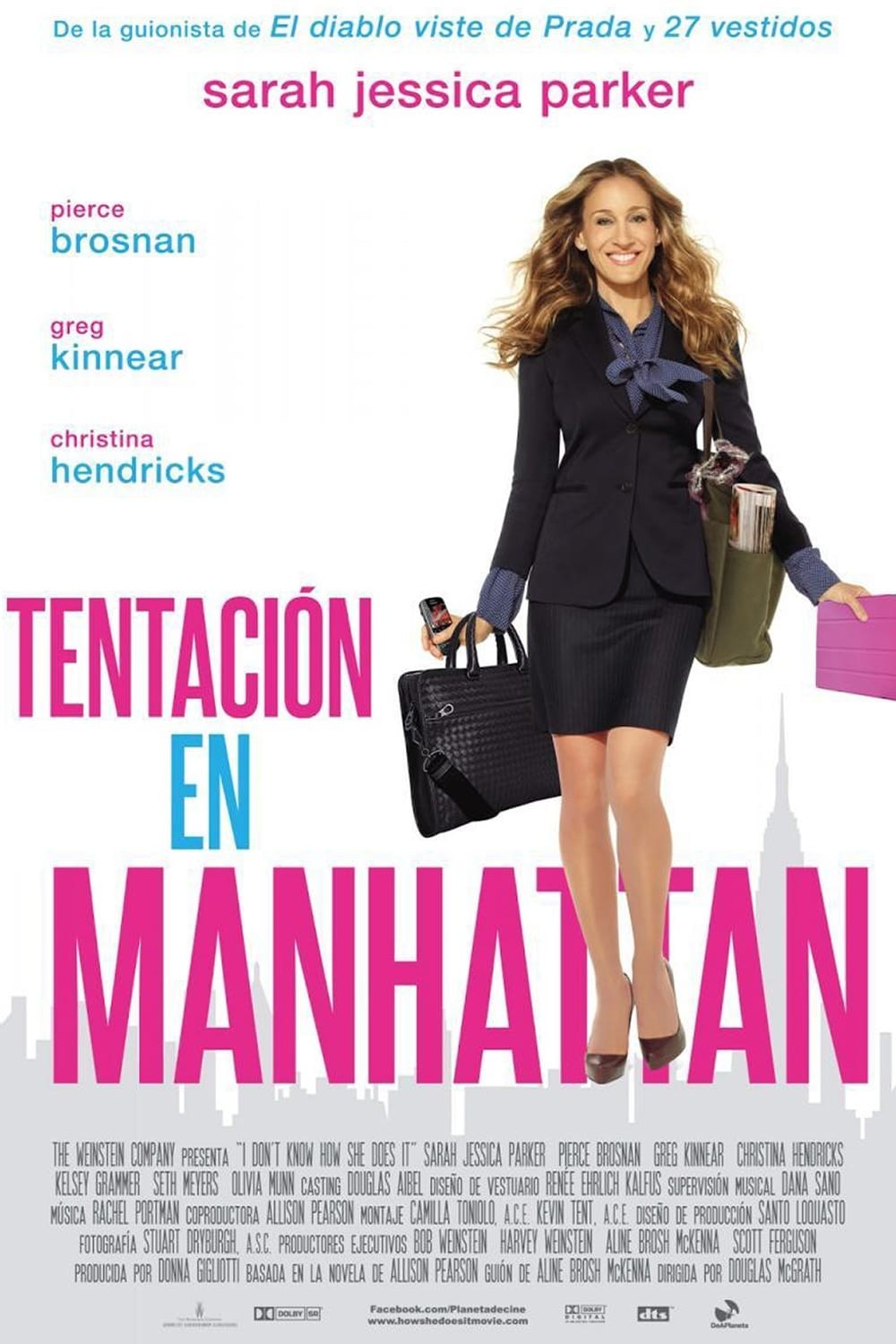 Poster de TENTACIÓN EN MANHATTAN en español