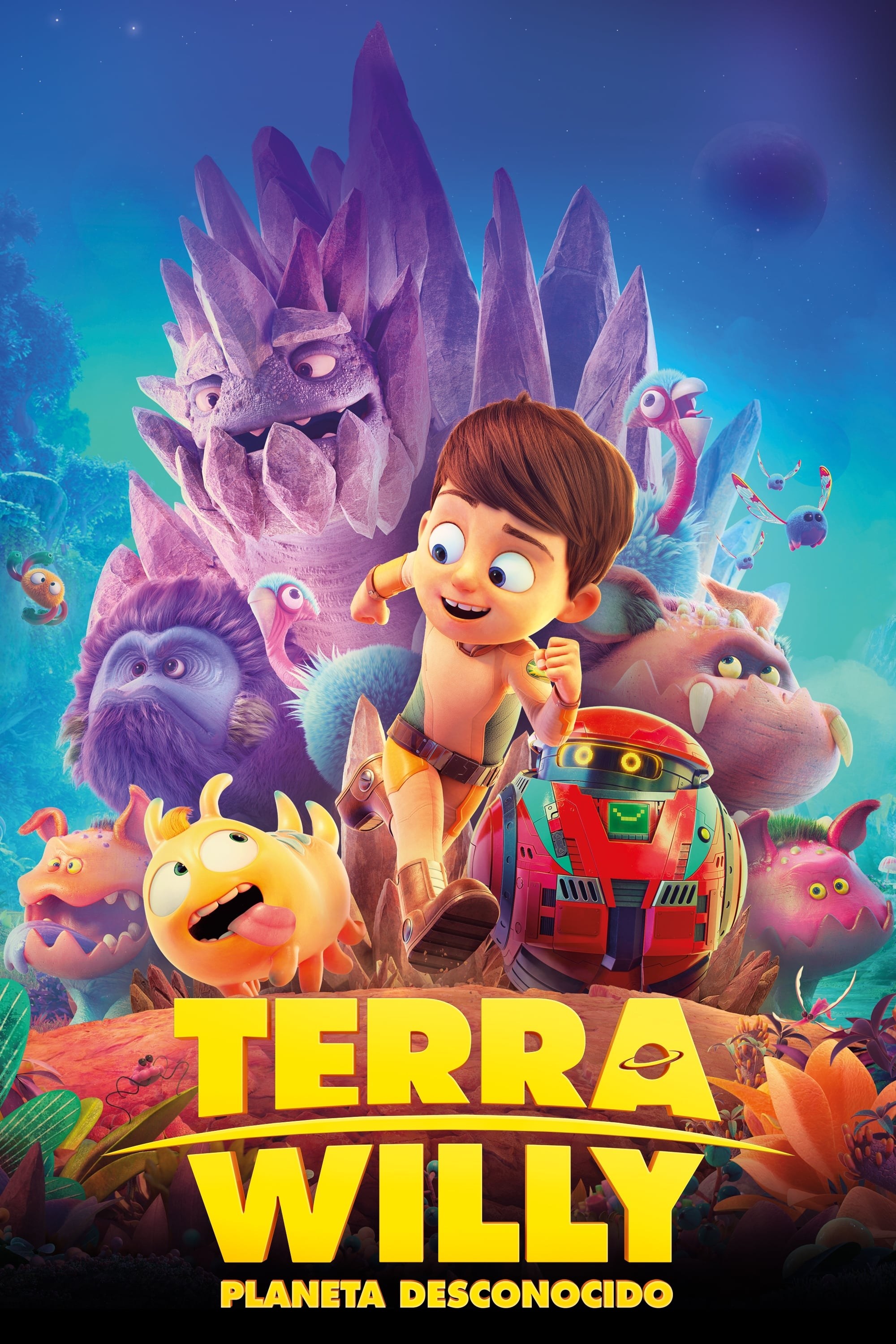 Poster de TERRA WILLY: PLANETA DESCONOCIDO en español