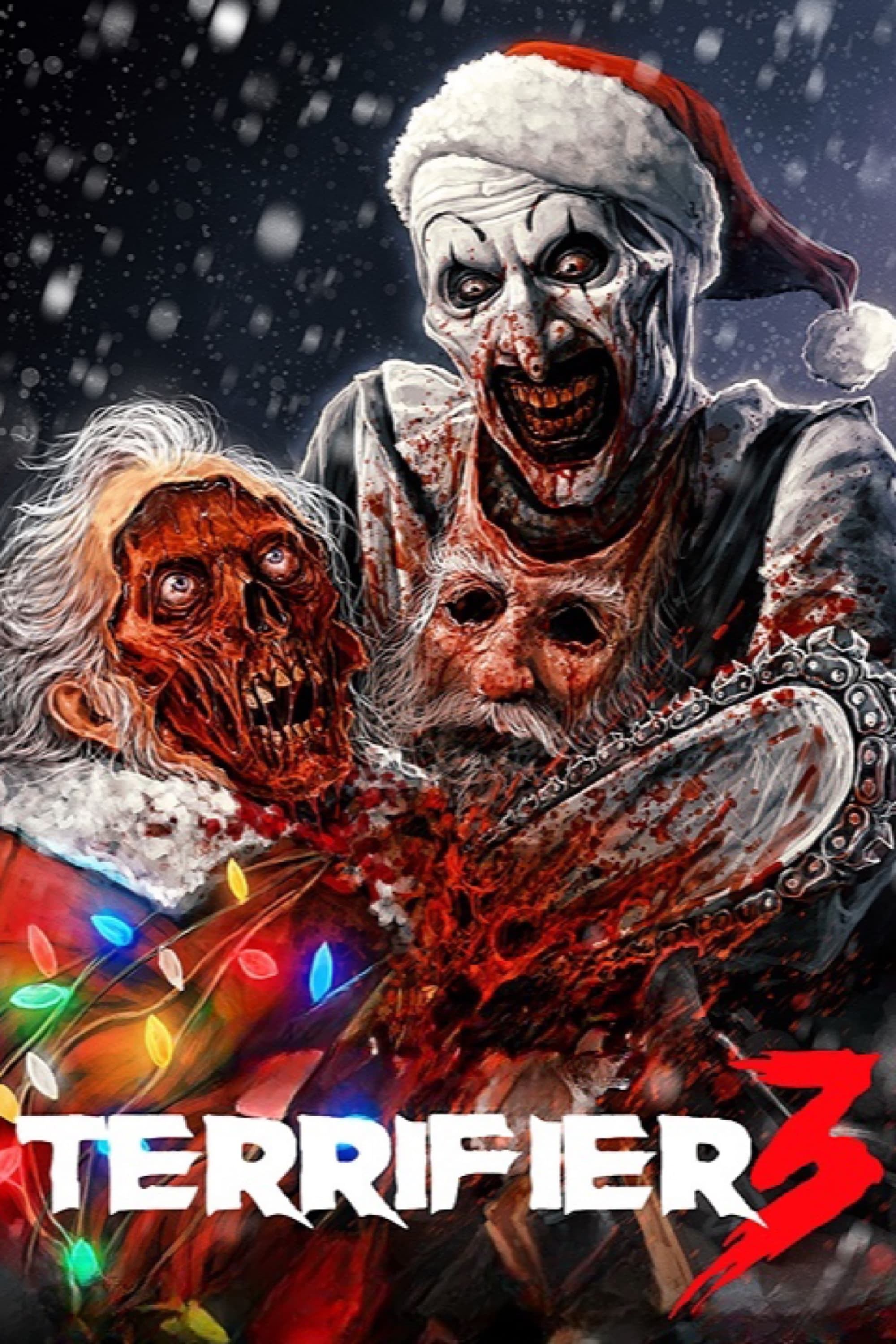 Poster de TERRIFIER 3 en inglés