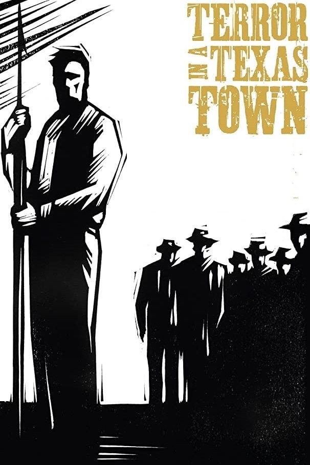 Poster de TERROR EN UNA CIUDAD DE TEXAS en inglés