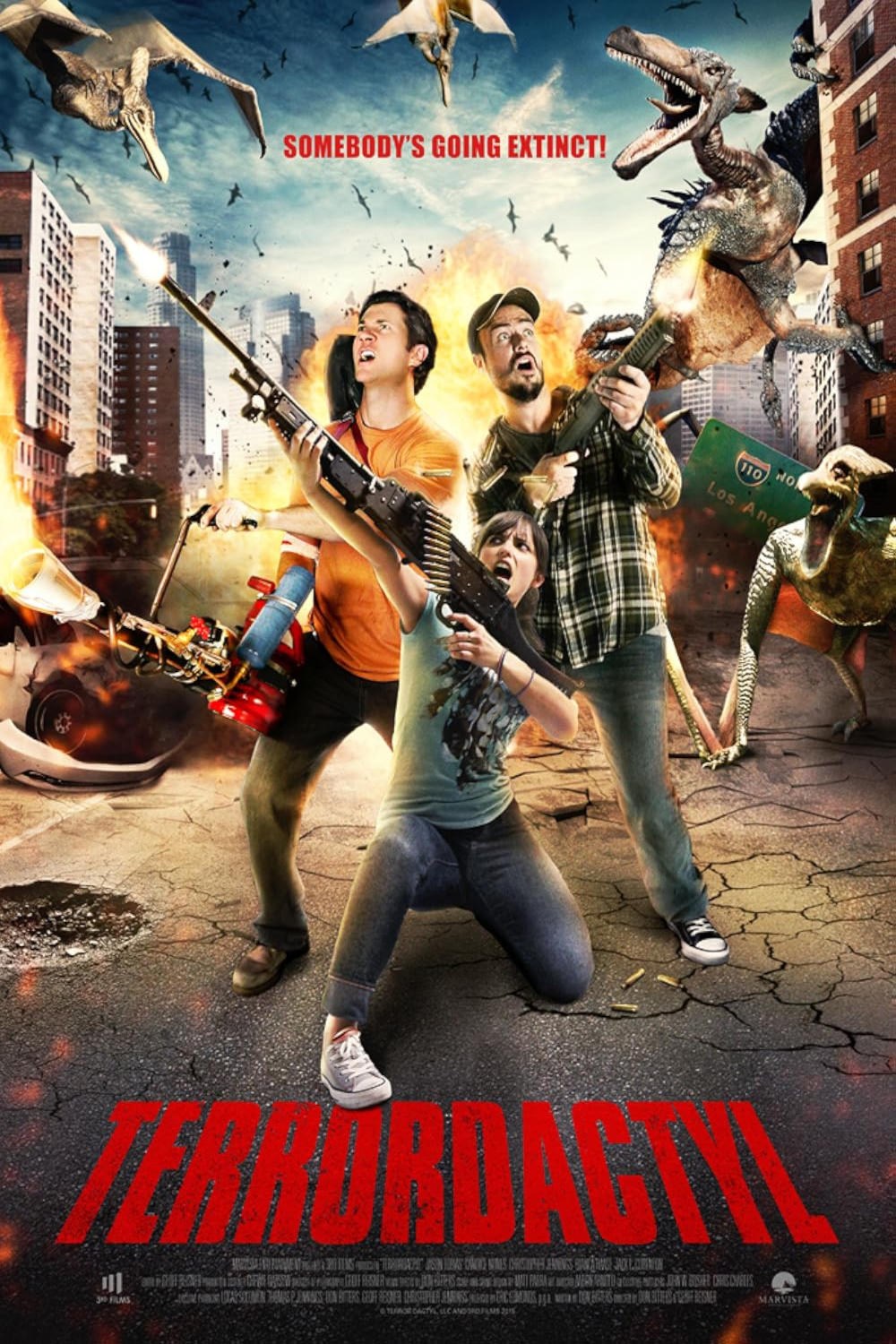 Poster de TERRORDACTYL en inglés