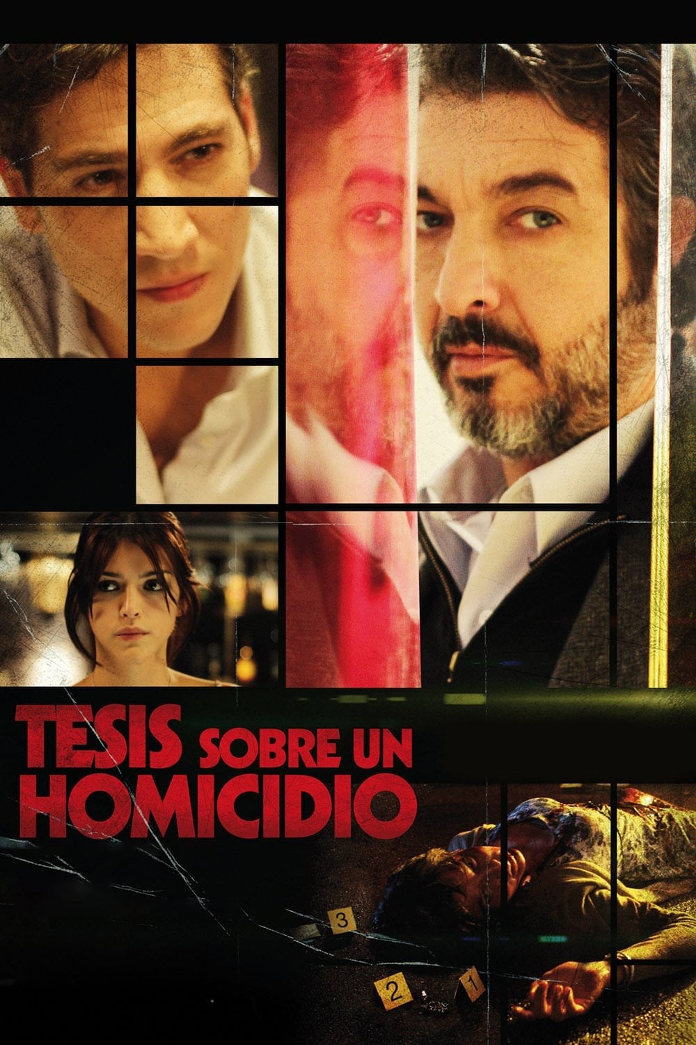 Poster de TESIS SOBRE UN HOMICIDIO en español