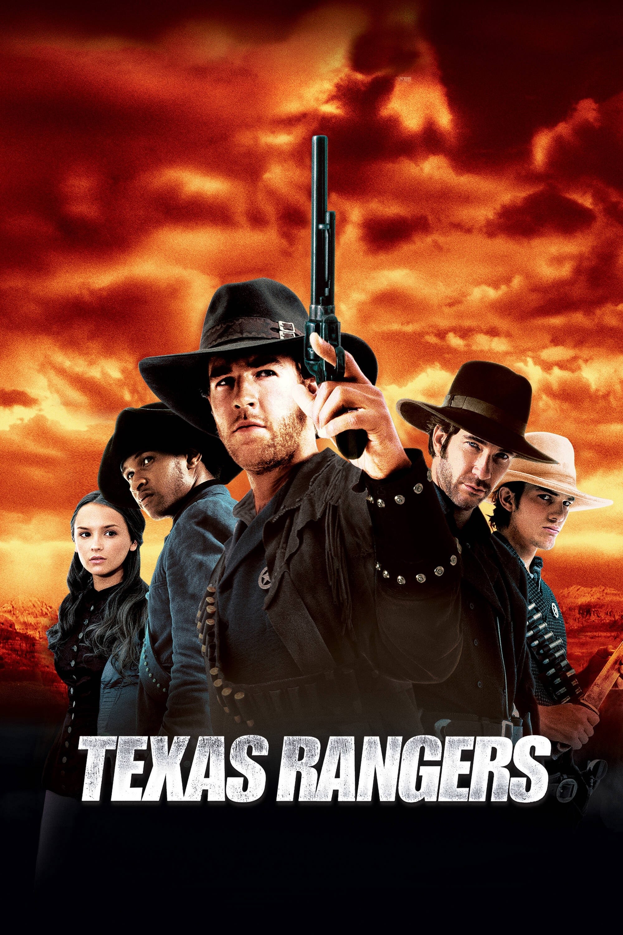Poster de Texas rangers: los justicieros en inglés