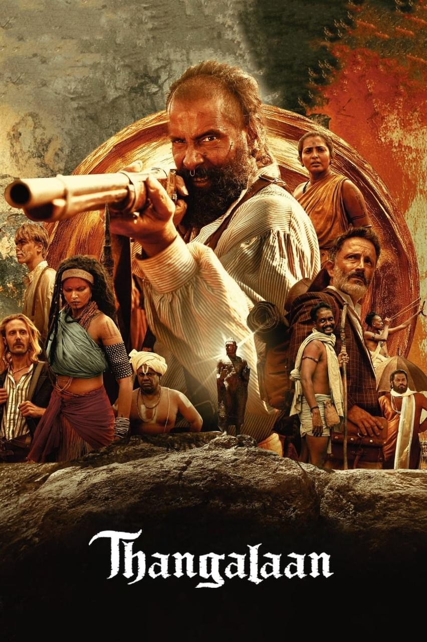 Poster de THANGALAAN en inglés