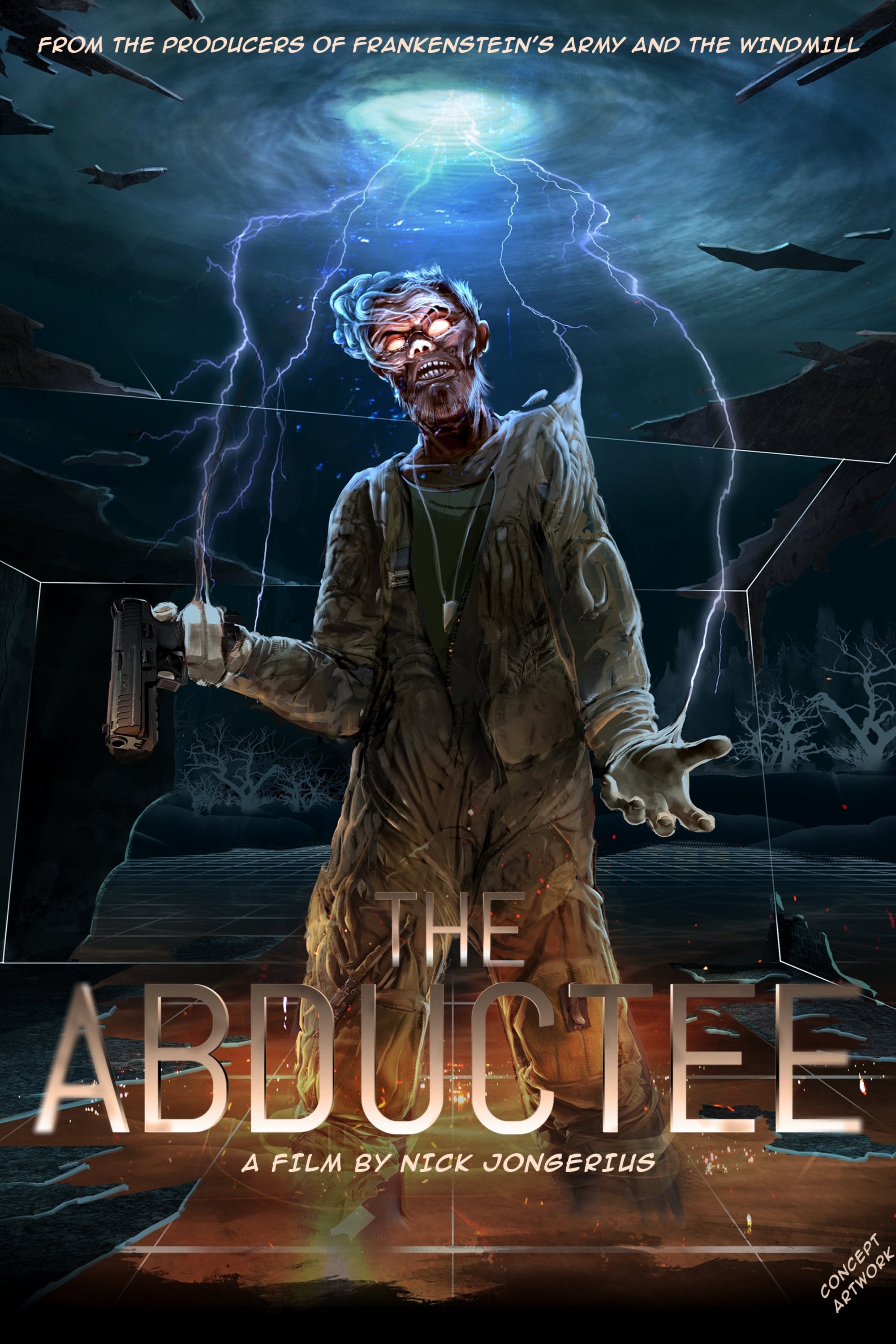 Poster de THE ABDUCTEE en inglés