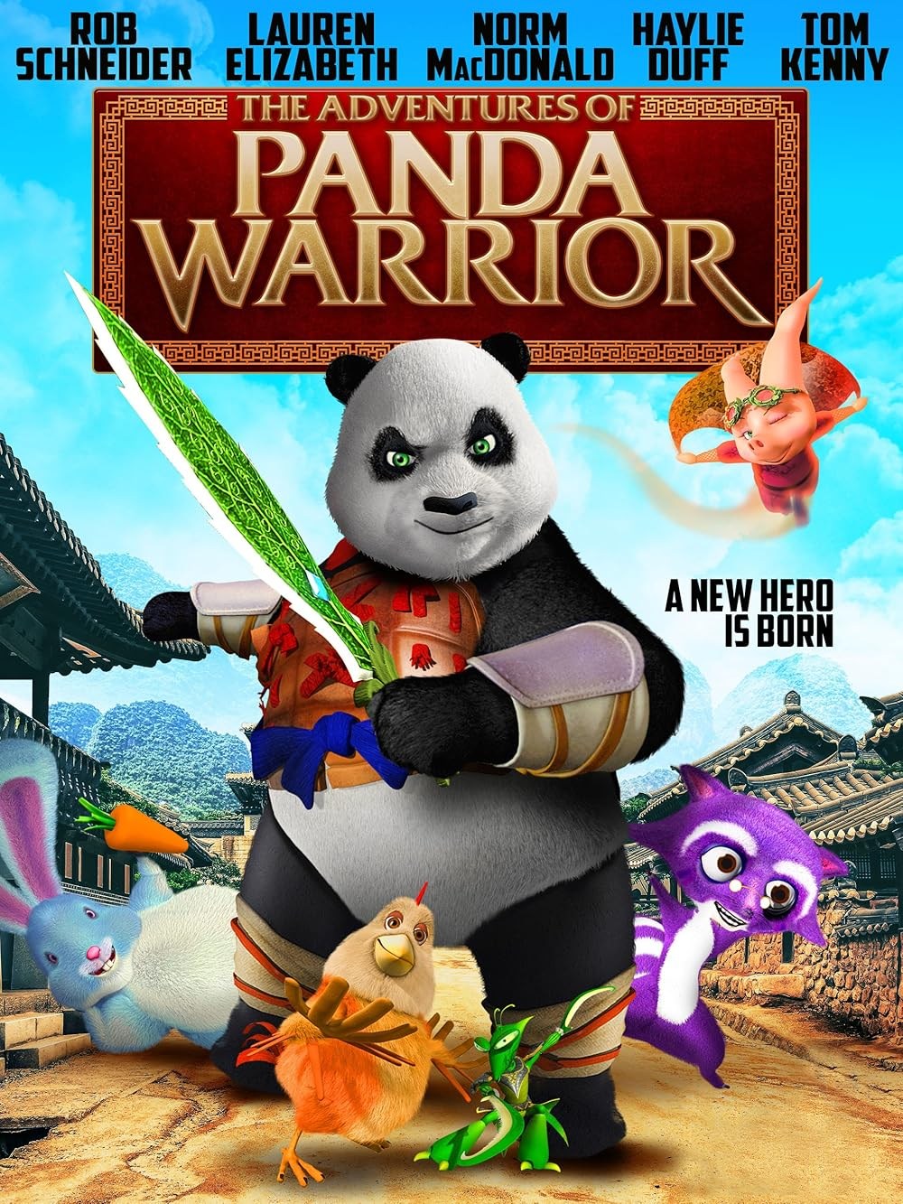 Poster de THE ADVENTURES OF PANDA WARRIOR