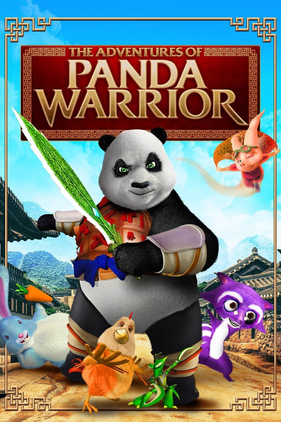Poster de THE ADVENTURES OF PANDA WARRIOR