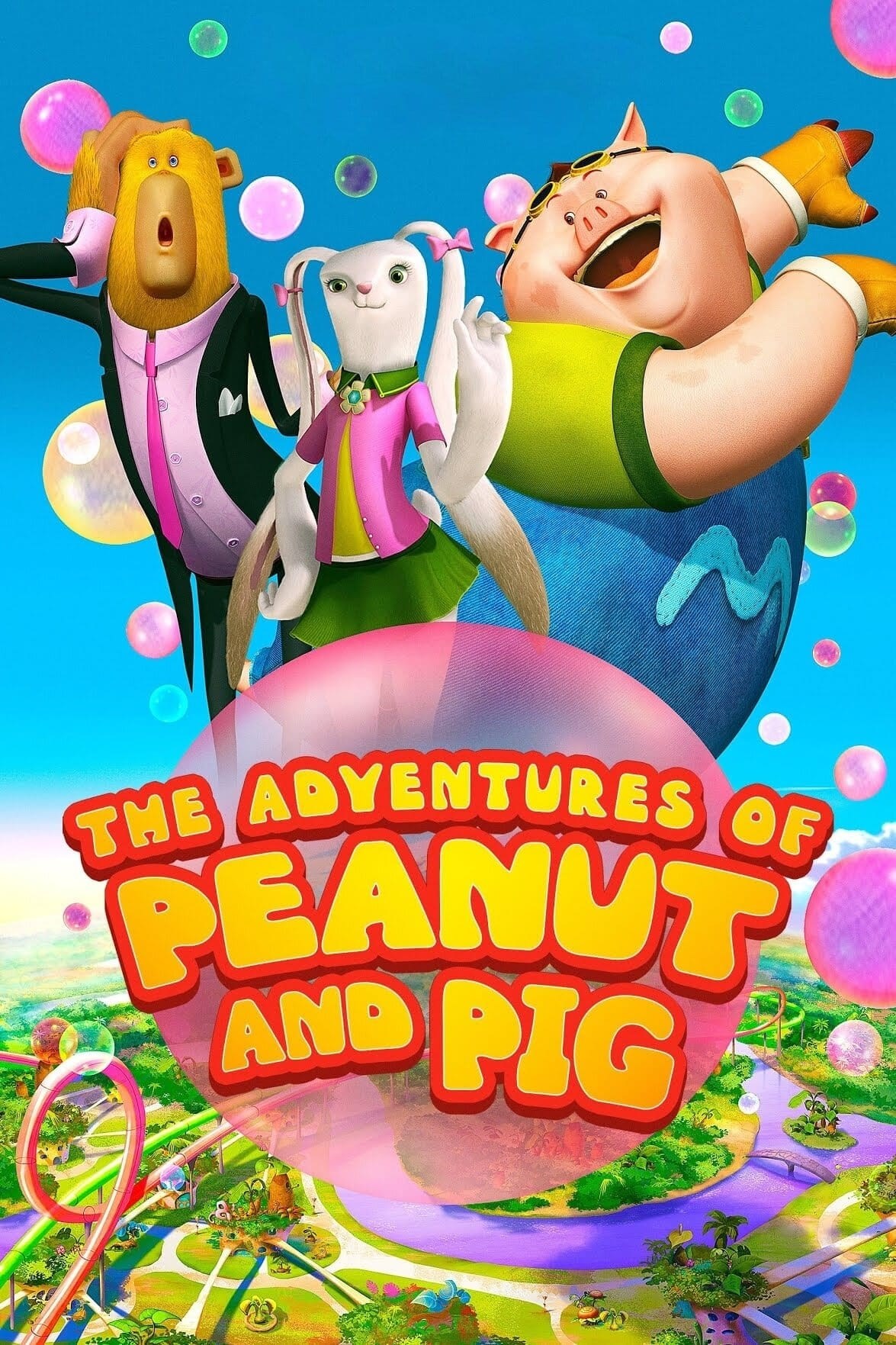 Poster de THE ADVENTURES OF PEANUT AND PIG en inglés