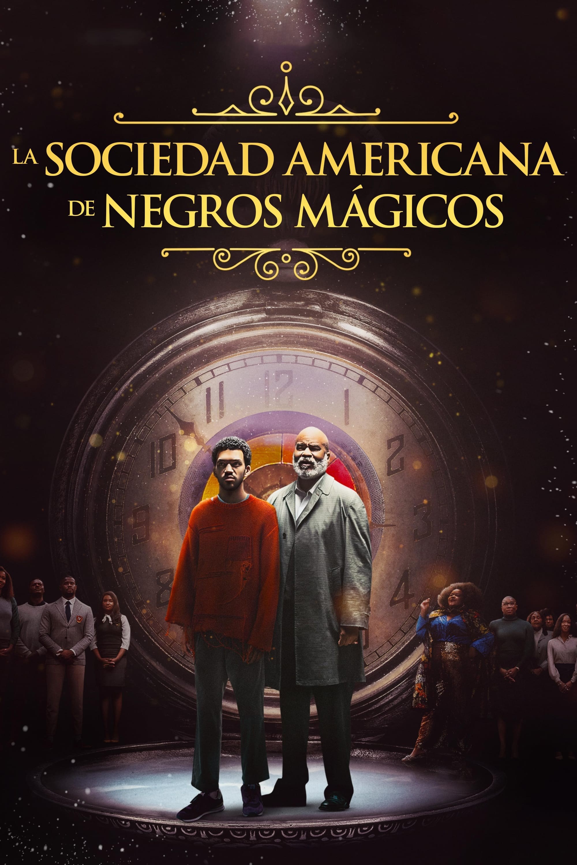 Poster de LA SOCIEDAD AMERICANA DE NEGROS MÁGICOS en español