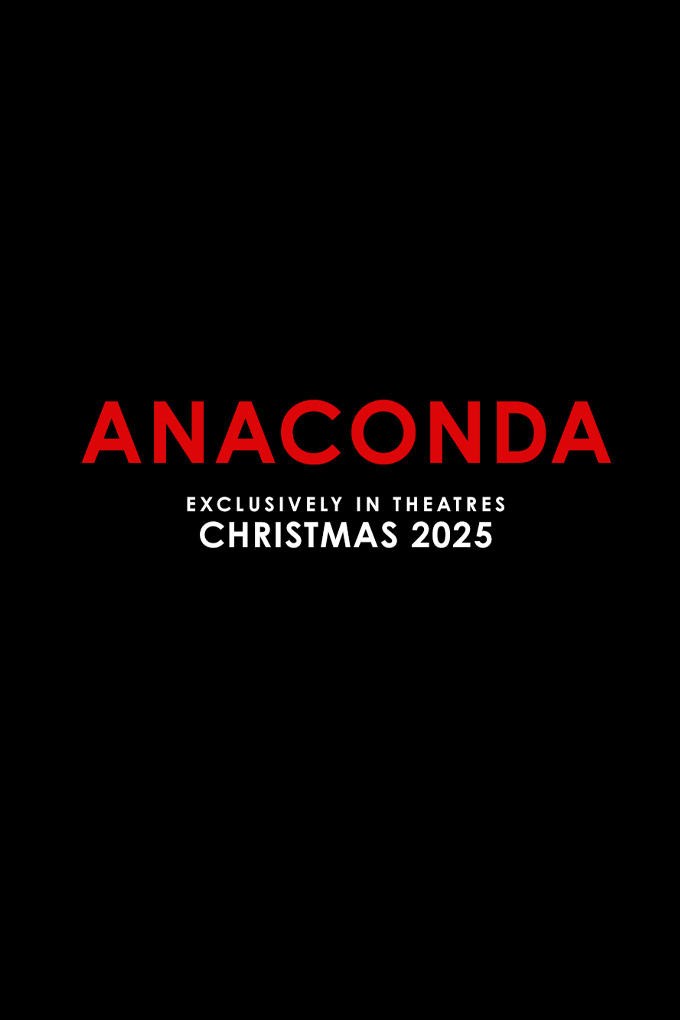 Poster de ANACONDA en inglés