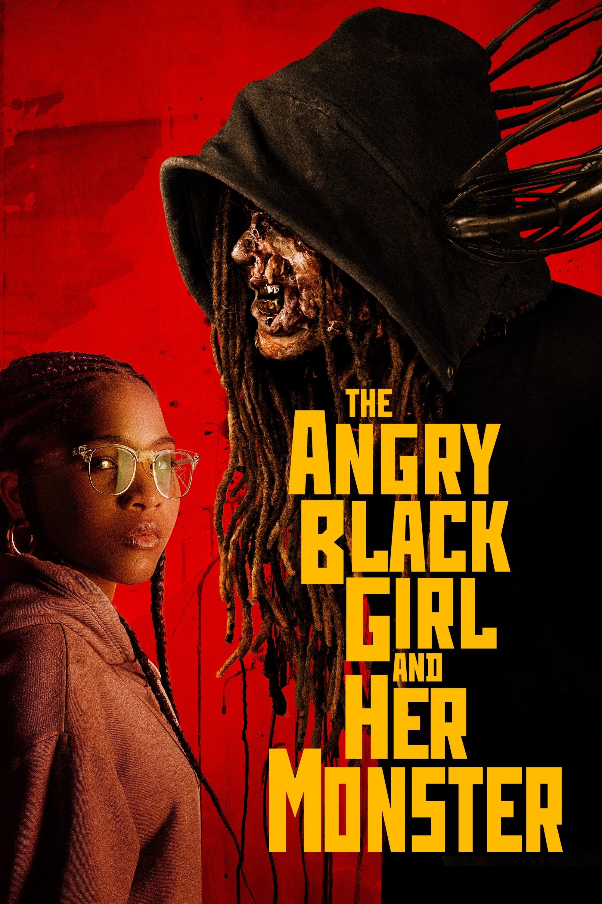 Poster de THE ANGRY BLACK GIRL AND HER MONSTER en inglés