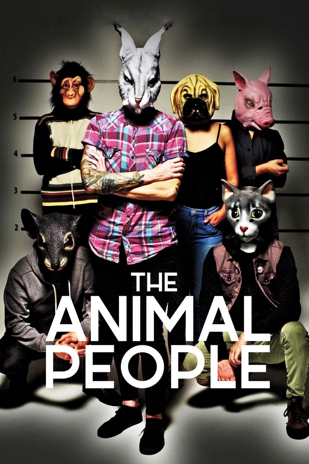 Poster de THE ANIMAL PEOPLE en inglés