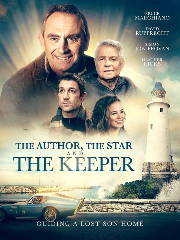 Poster de THE AUTHOR, THE STAR, AND THE KEEPER en inglés
