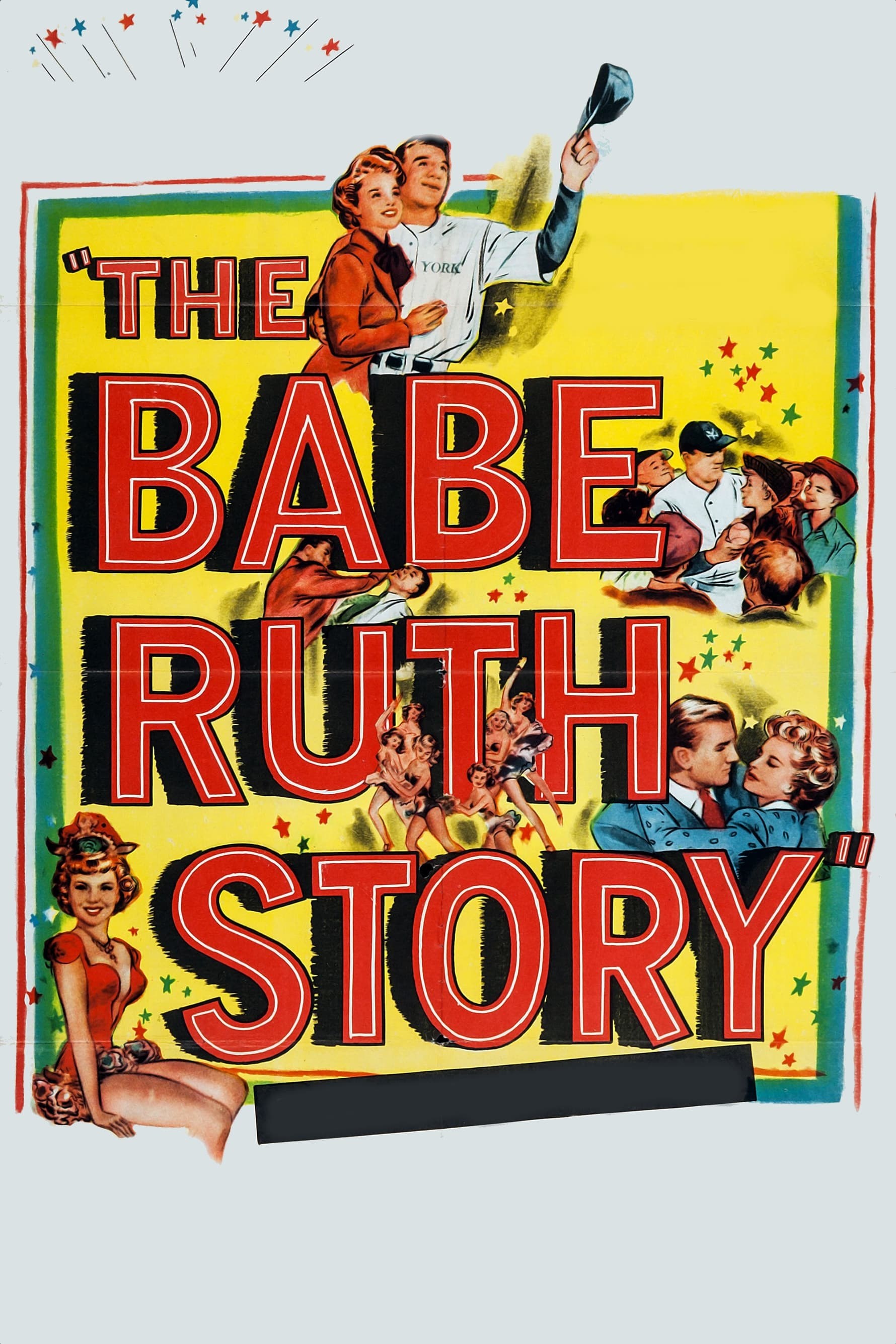 Poster de THE BABE RUTH STORY en inglés