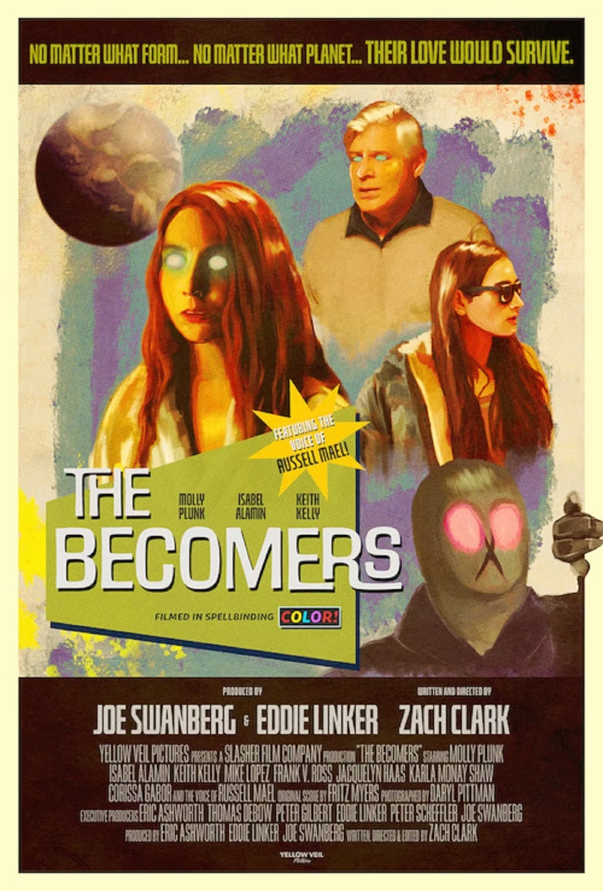 Poster de THE BECOMERS en inglés