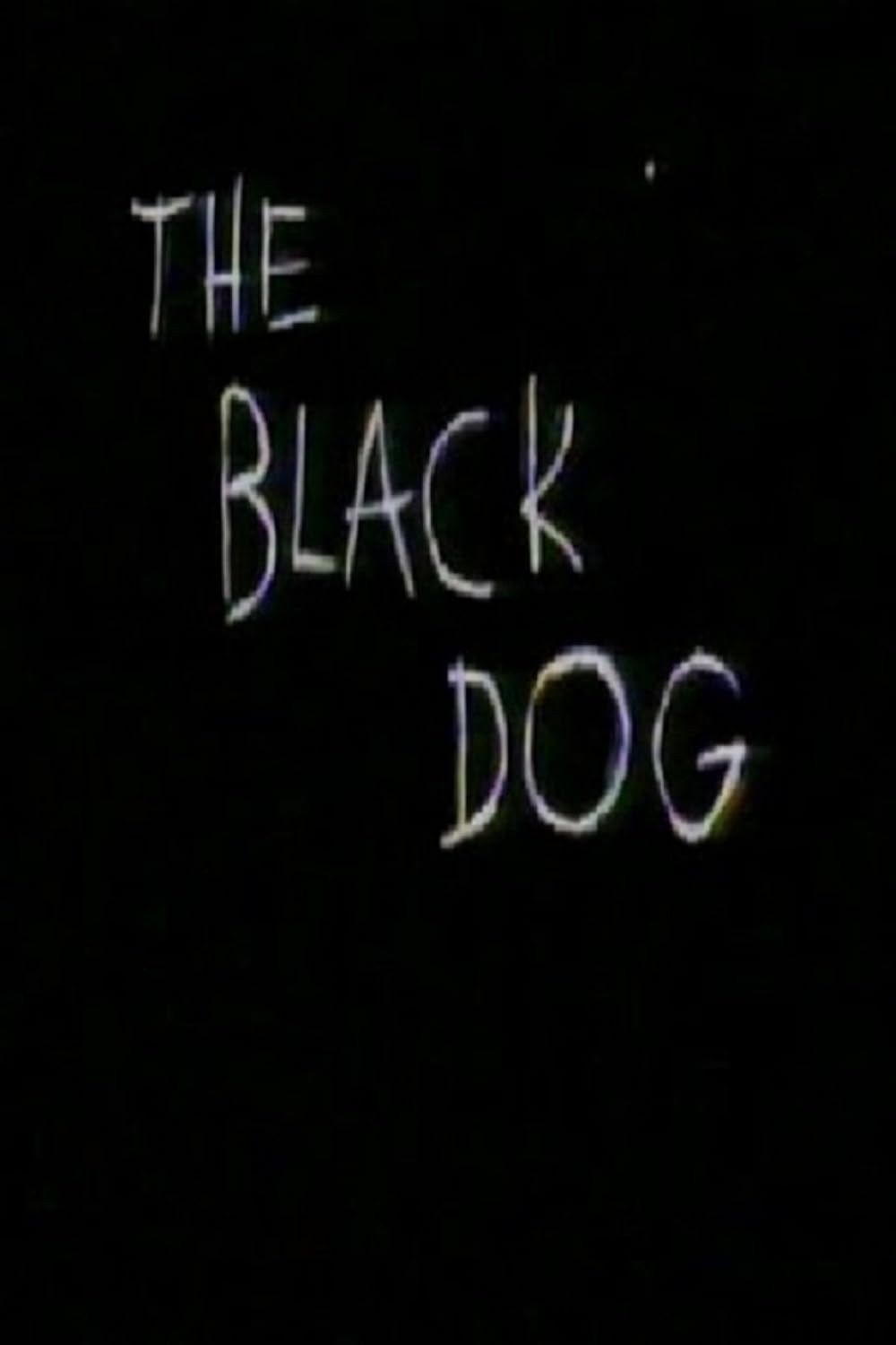Poster de THE BLACK DOG