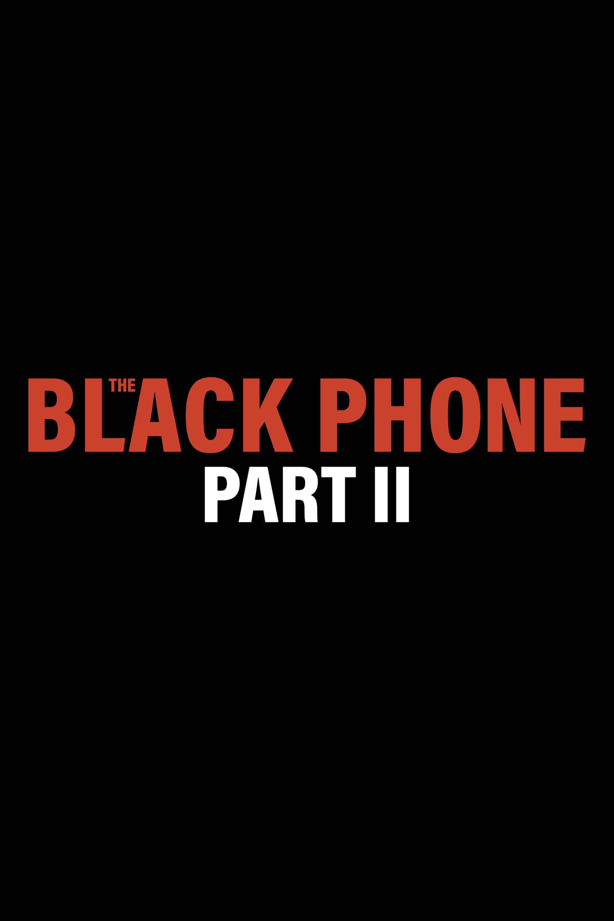 Poster de BLACK PHONE 2 en inglés
