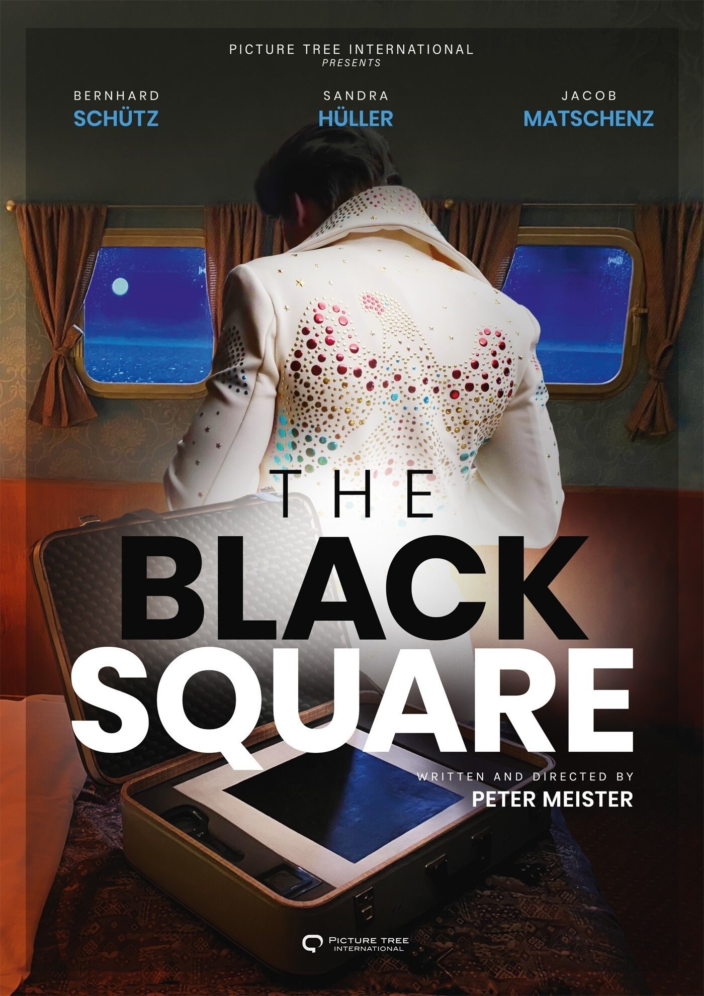 Poster de THE BLACK SQUARE en inglés