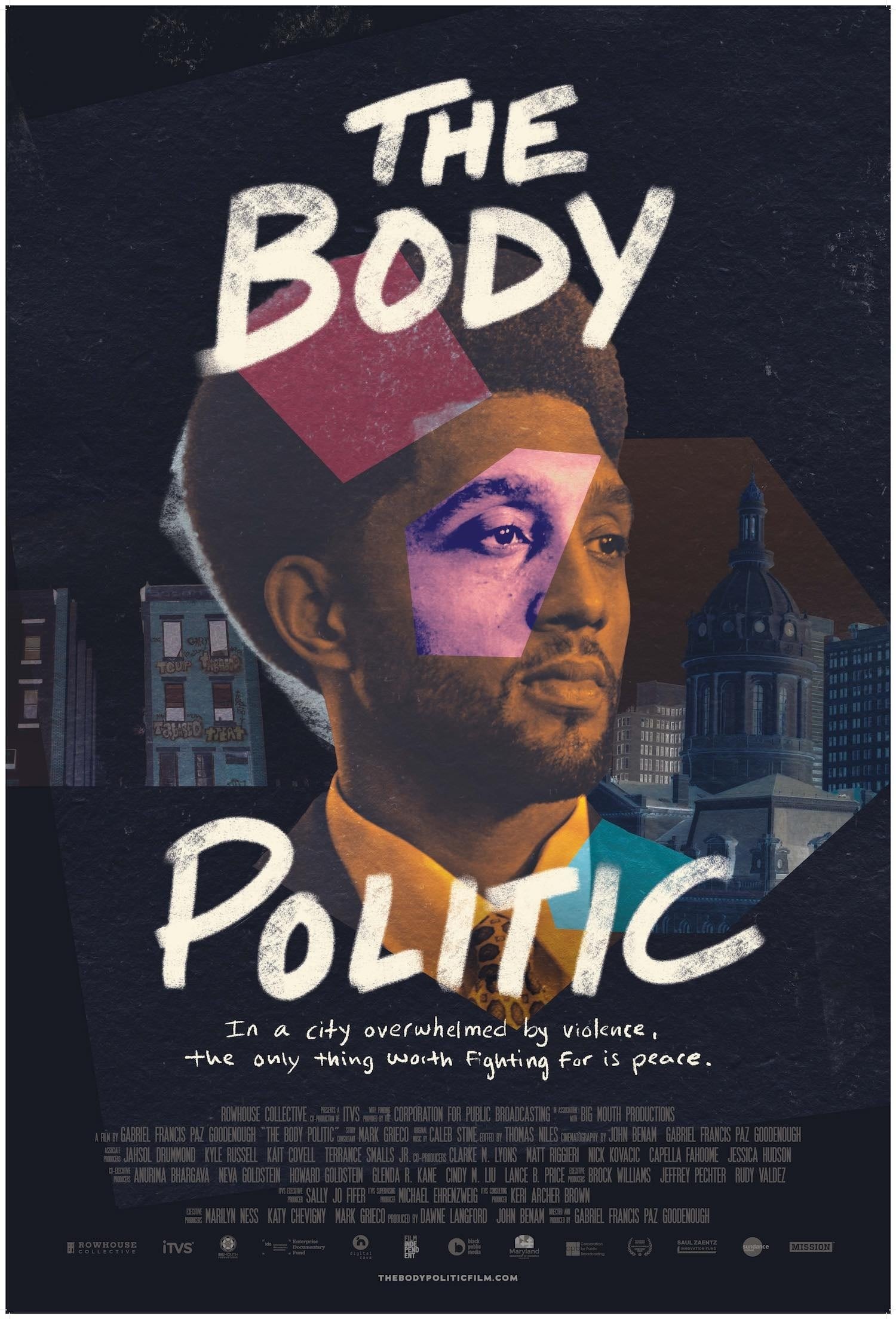 Poster de THE BODY POLITIC en inglés