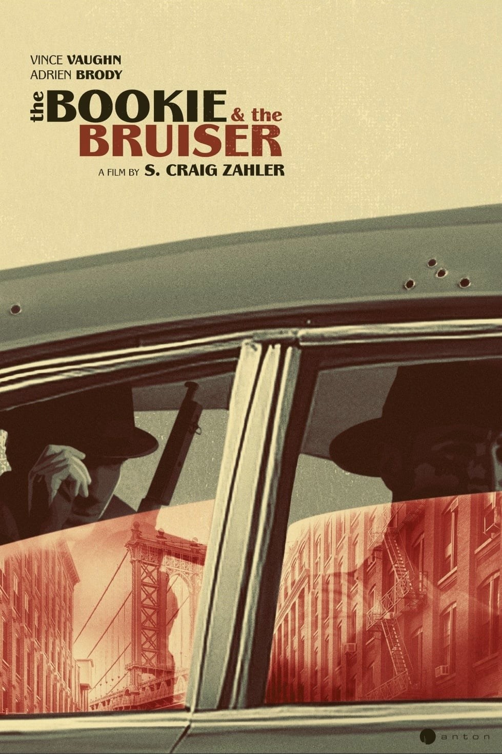 Poster de THE BOOKIE & THE BRUISER en inglés