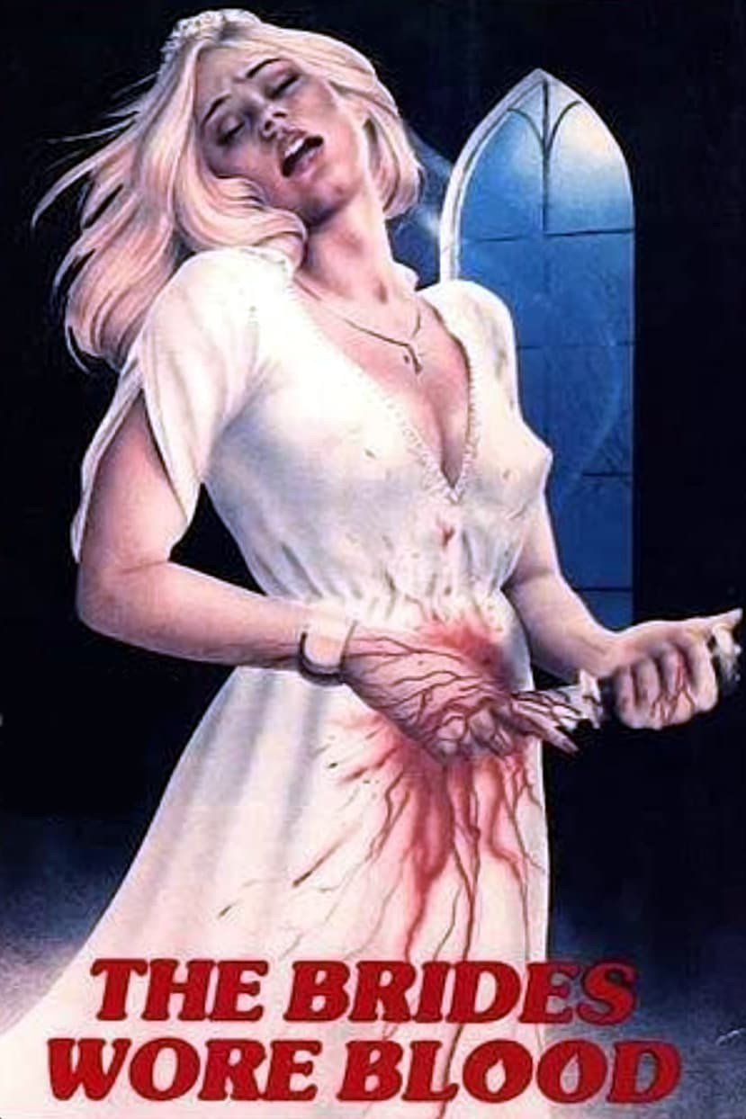 Poster de THE BRIDES WORE BLOOD en inglés