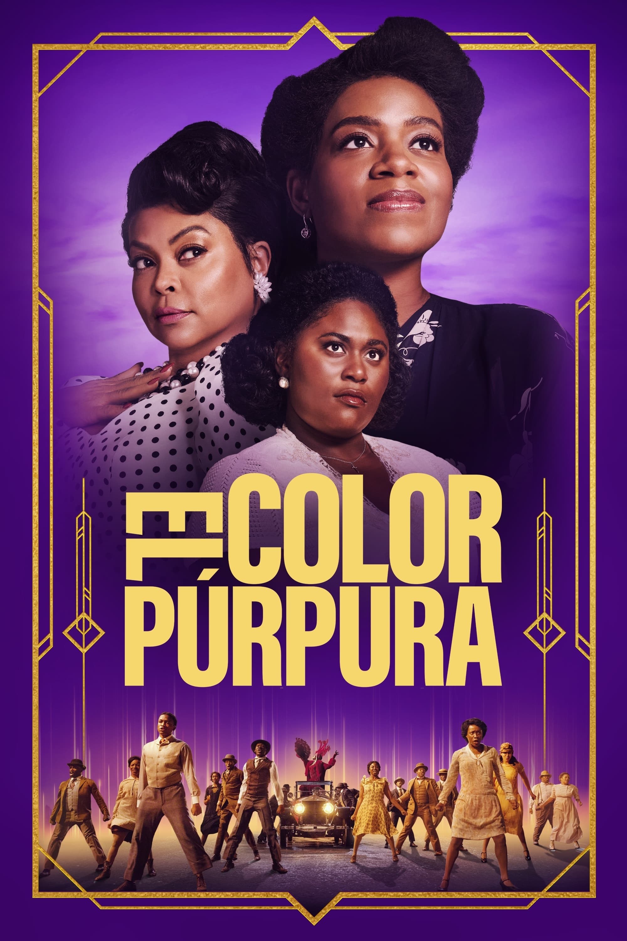 Poster de EL COLOR PÚRPURA en español