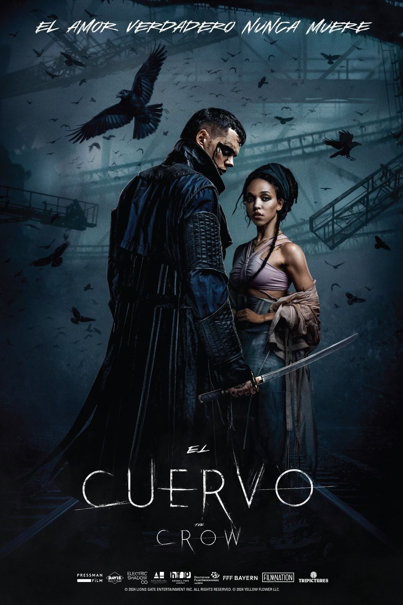 Poster de EL CUERVO en español