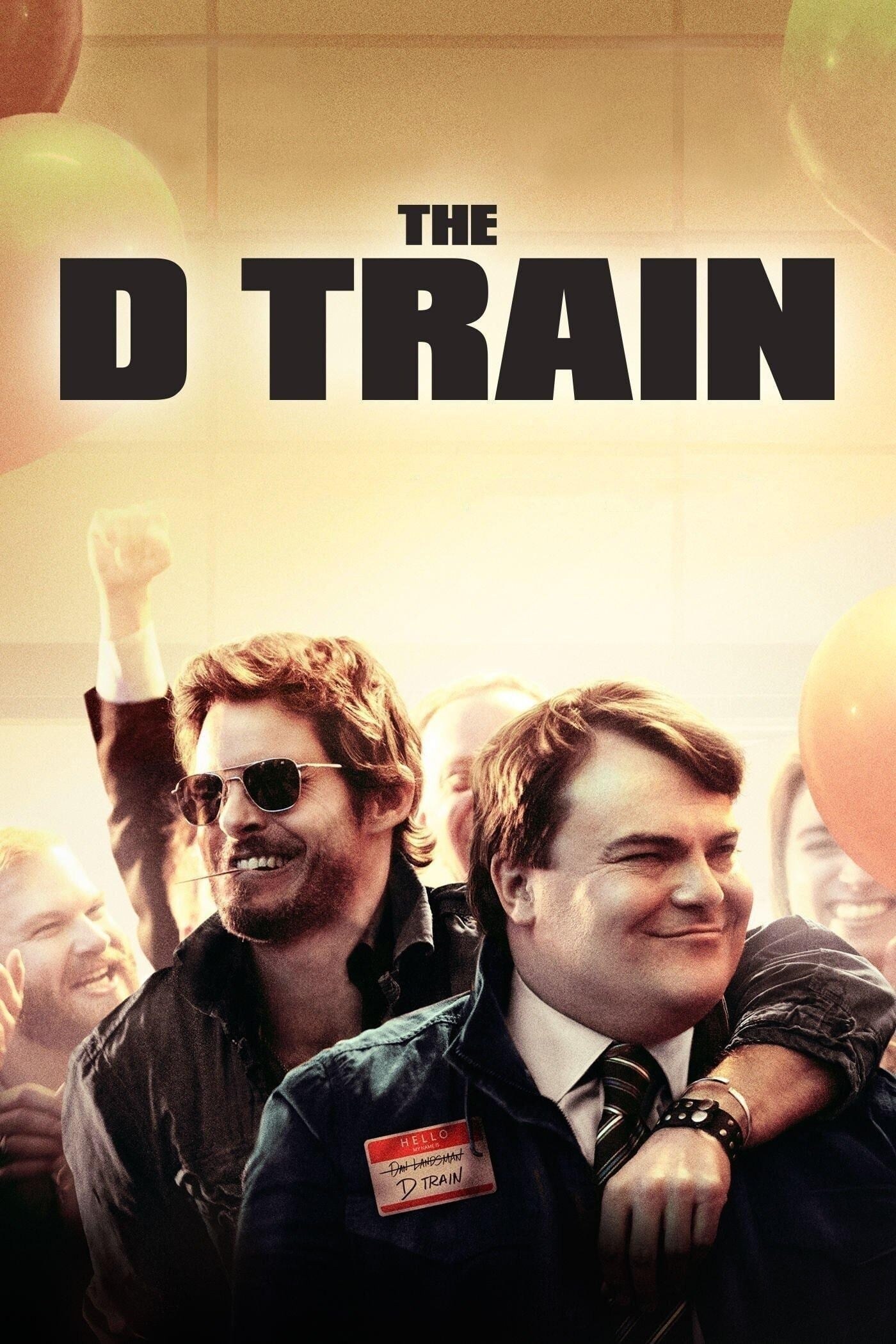 Poster de THE D TRAIN en inglés