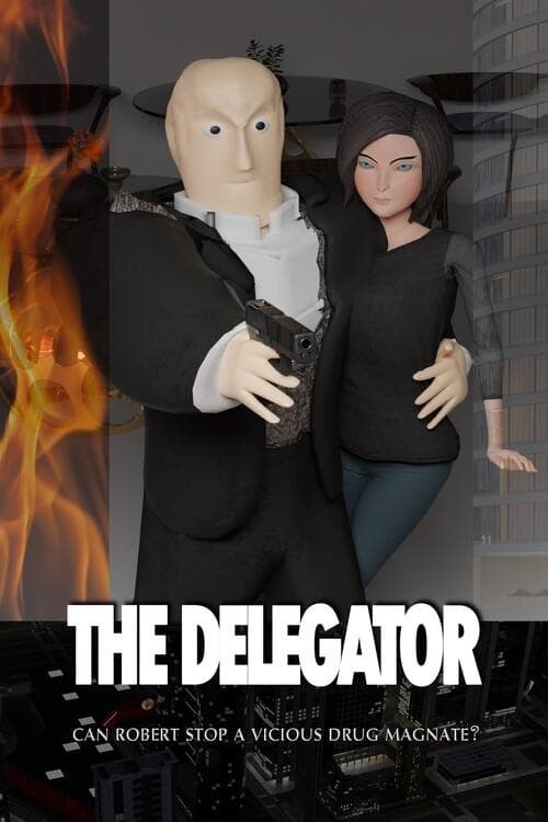 Poster de THE DELEGATOR en inglés