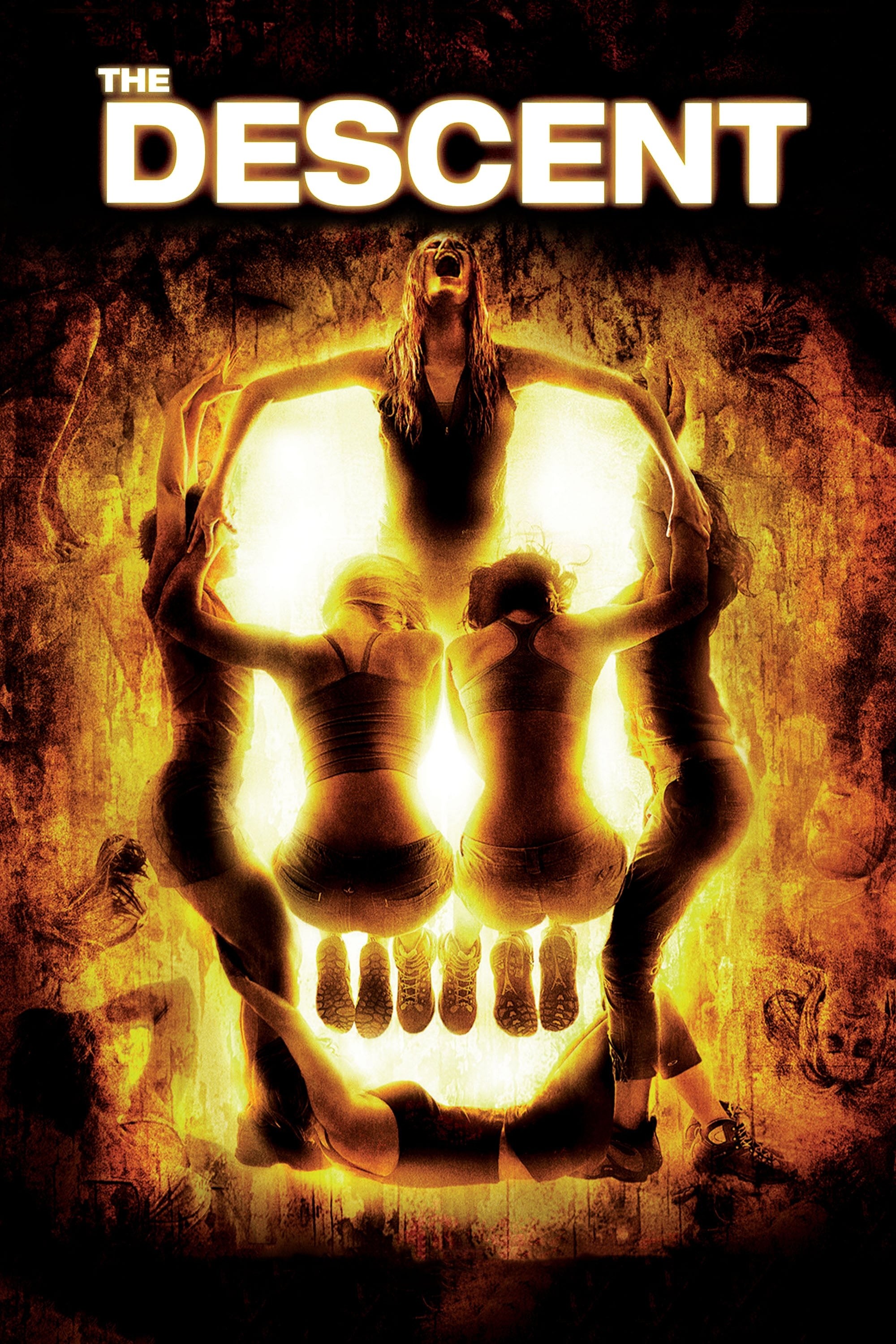 Poster de THE DESCENT en inglés