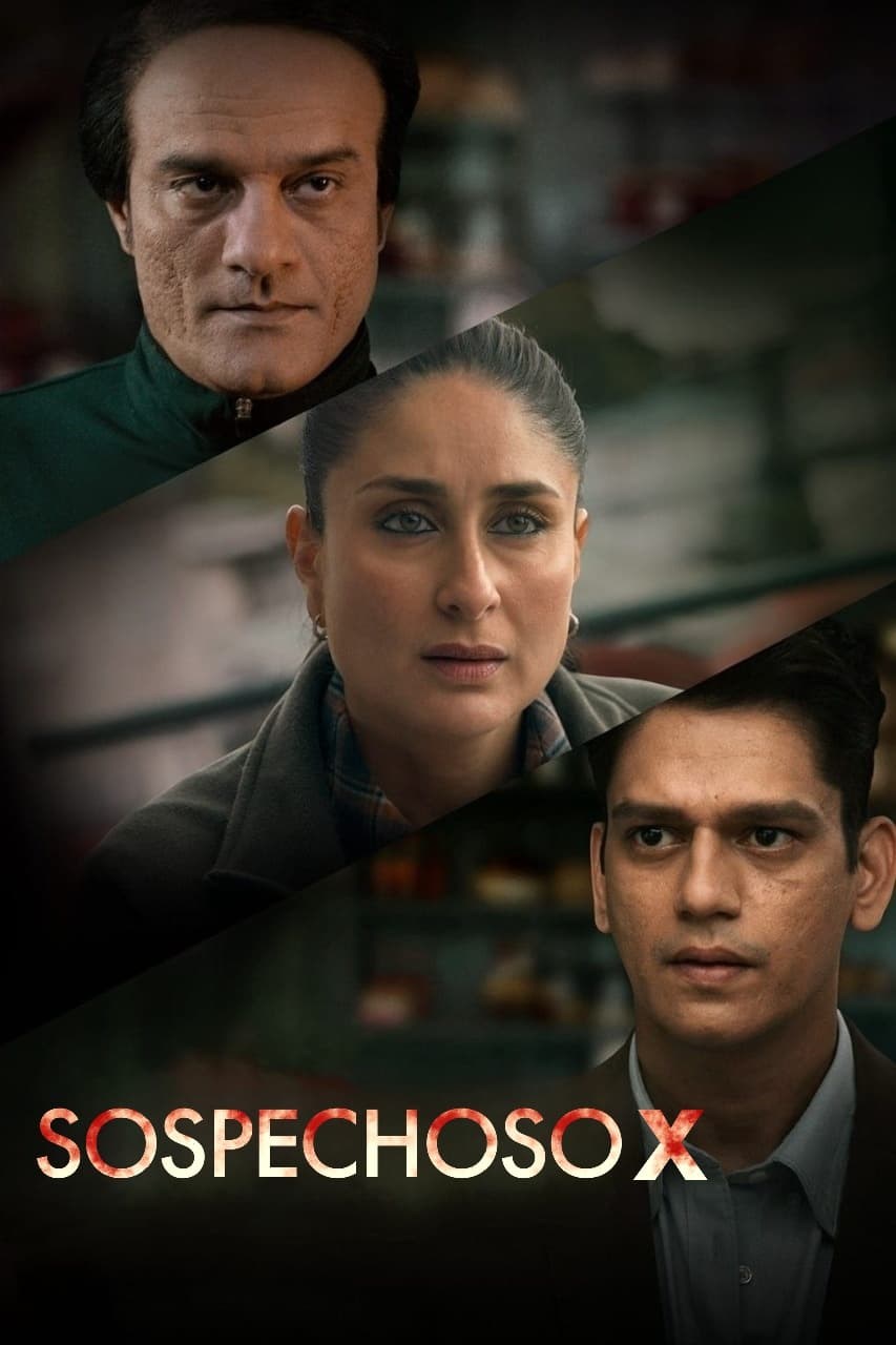 Poster de SOSPECHOSO X en español