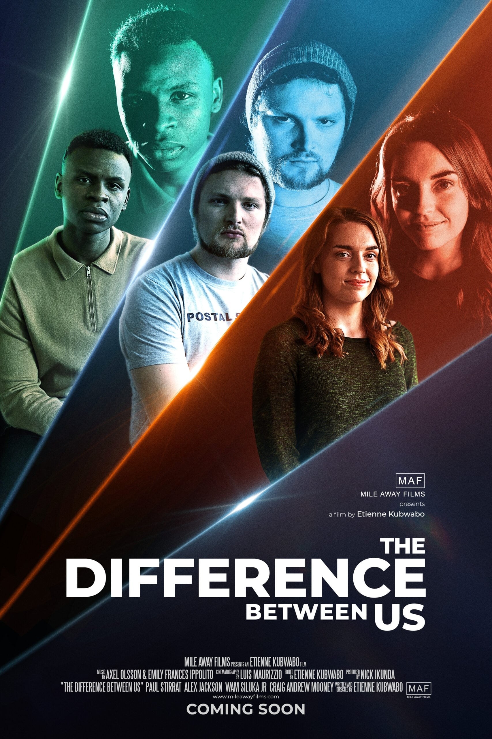Poster de THE DIFFERENCE BETWEEN US en inglés