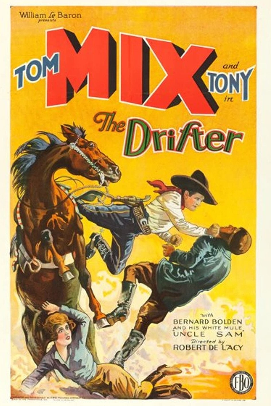 Poster de THE DRIFTER en inglés