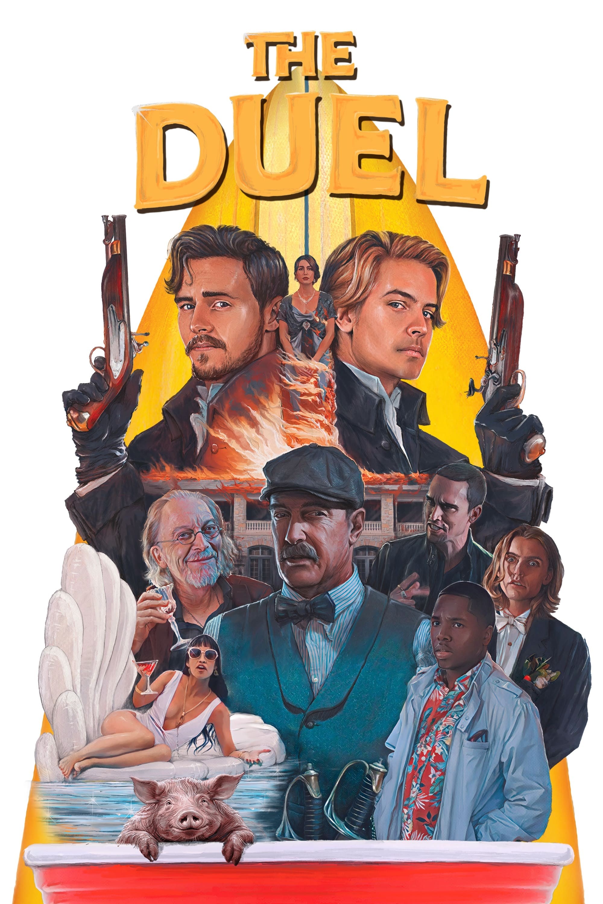 Poster de THE DUEL en inglés