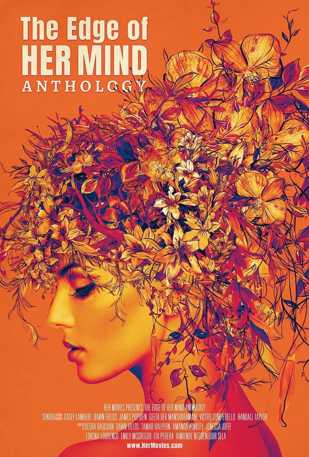 Poster de THE EDGE OF HER MIND ANTHOLOGY en inglés