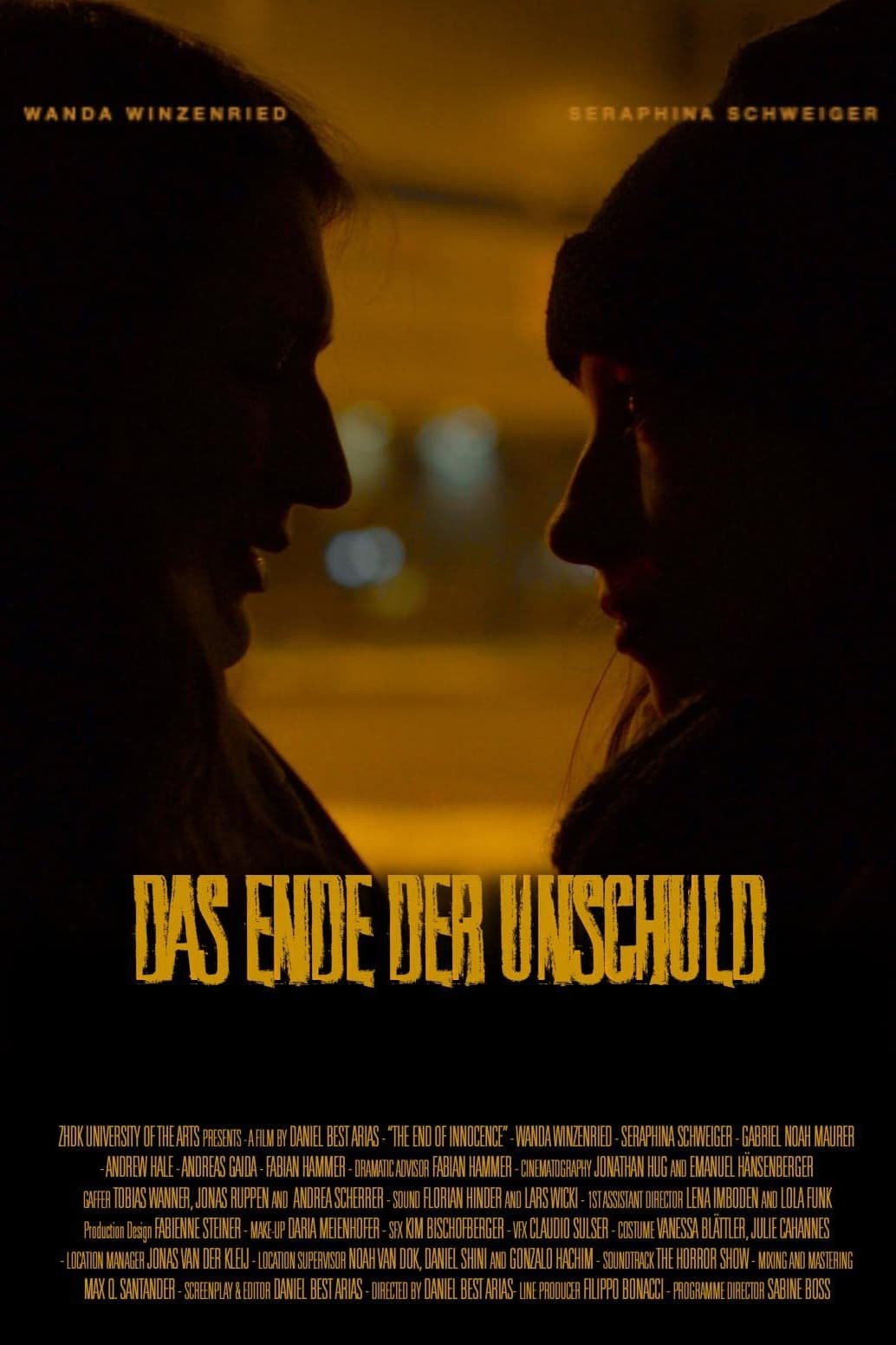 Poster de THE END OF INNOCENCE en inglés