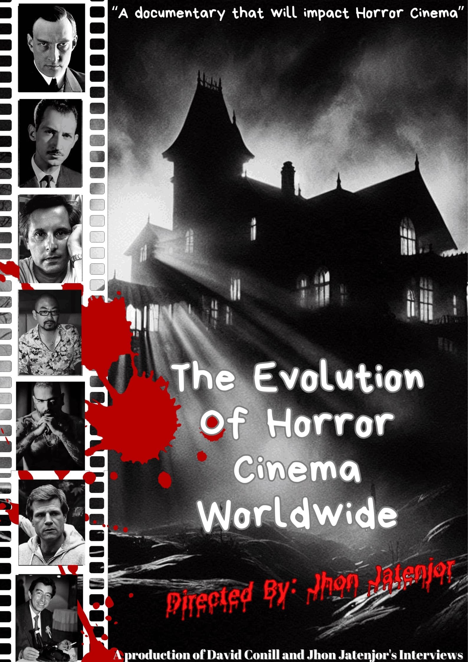 Poster de THE EVOLUTION OF HORROR CINEMA WORLDWIDE en español