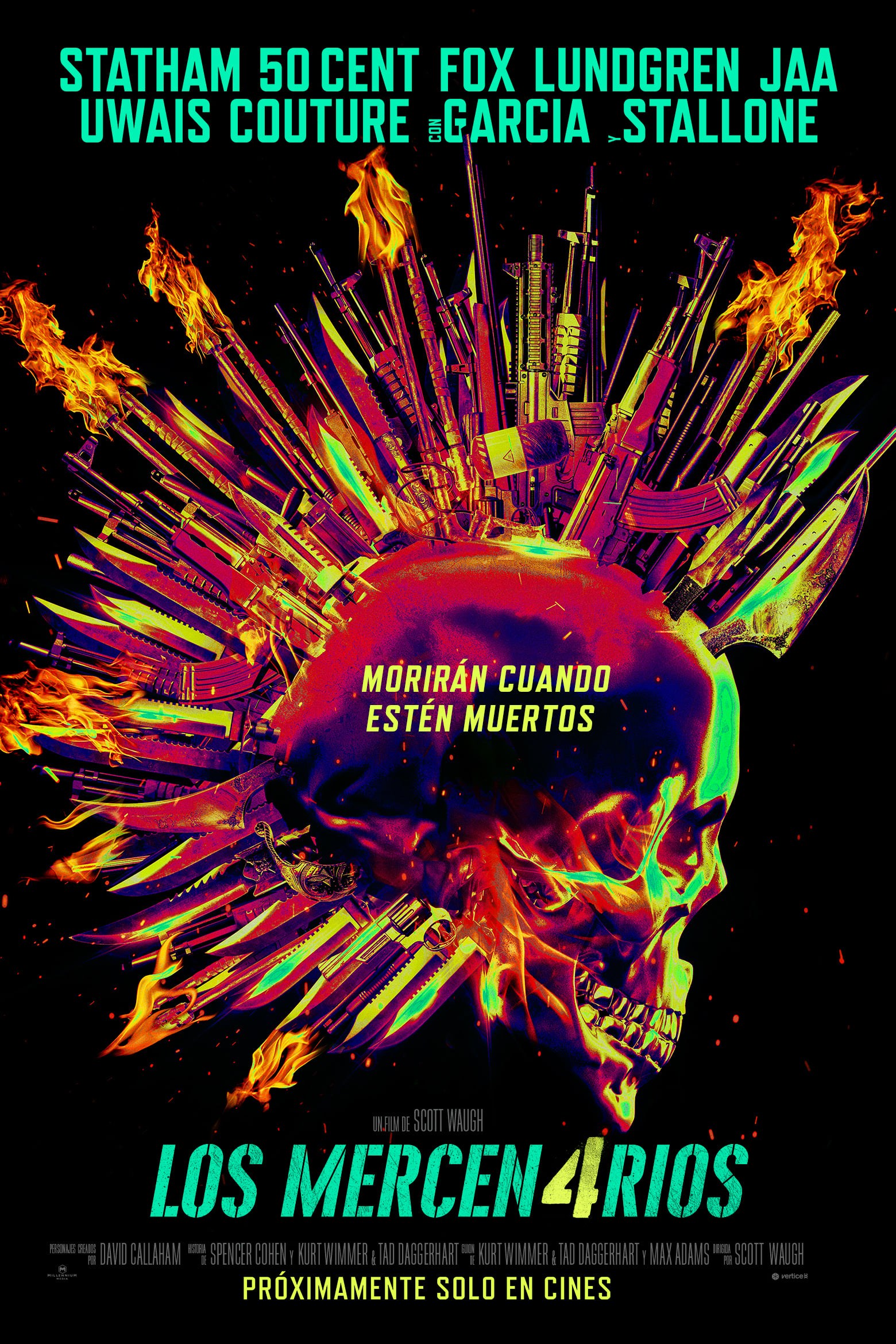 Poster de LOS MERCENARIOS 4