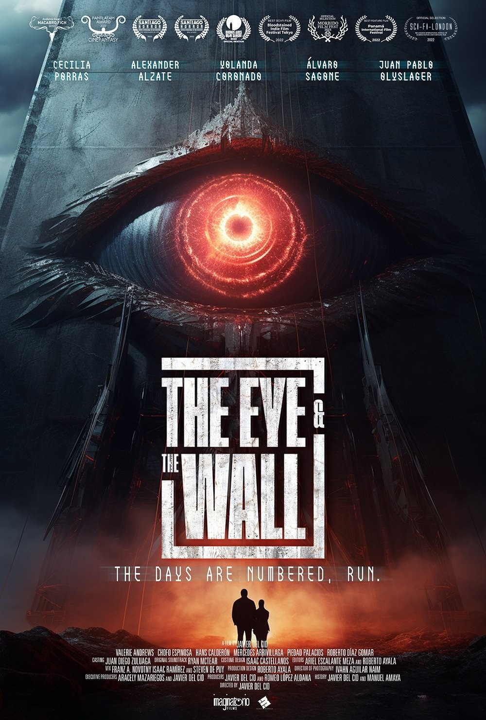 Poster de THE EYE AND THE WALL en inglés