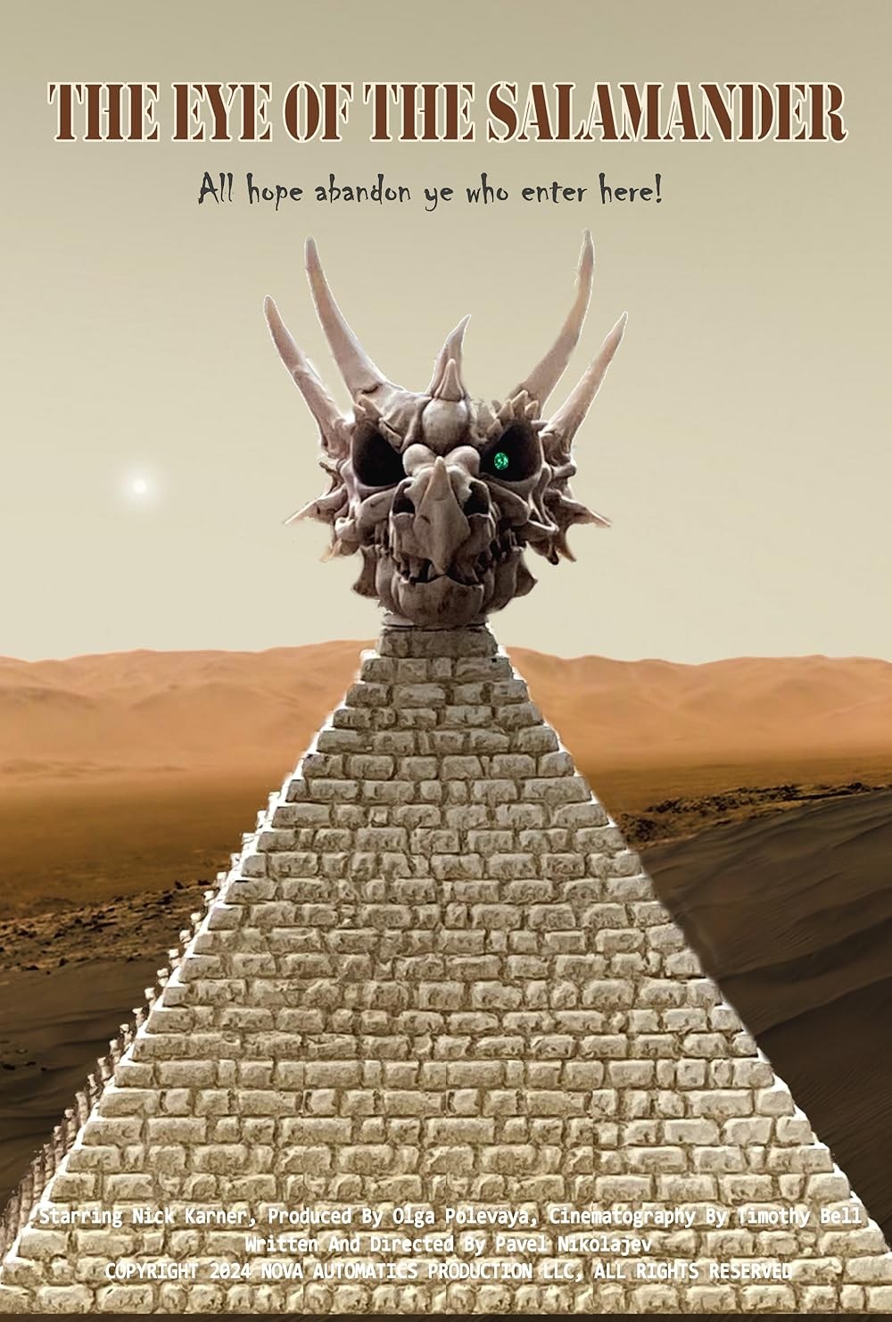 Poster de THE EYE OF THE SALAMANDER