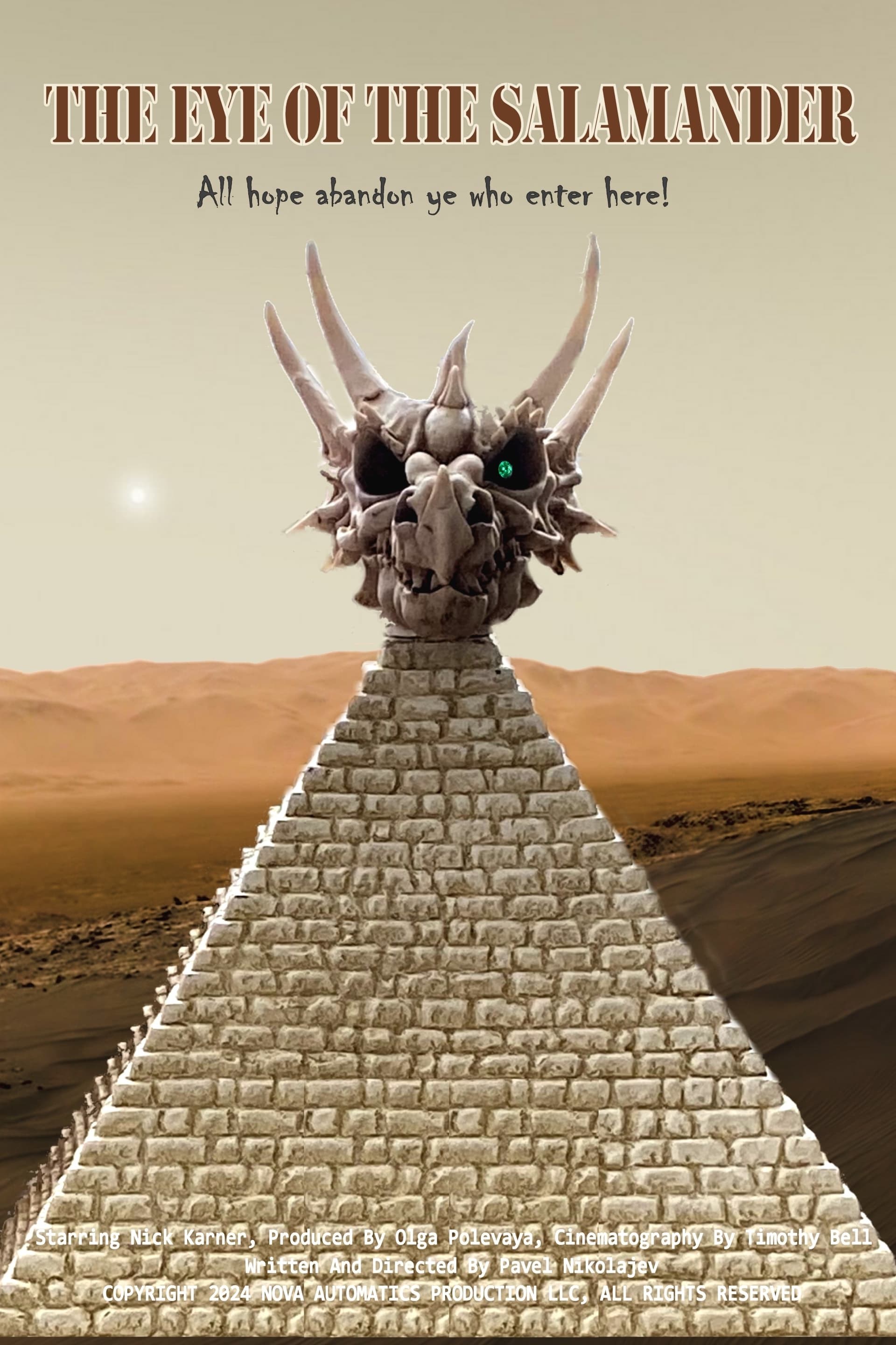 Poster de THE EYE OF THE SALAMANDER