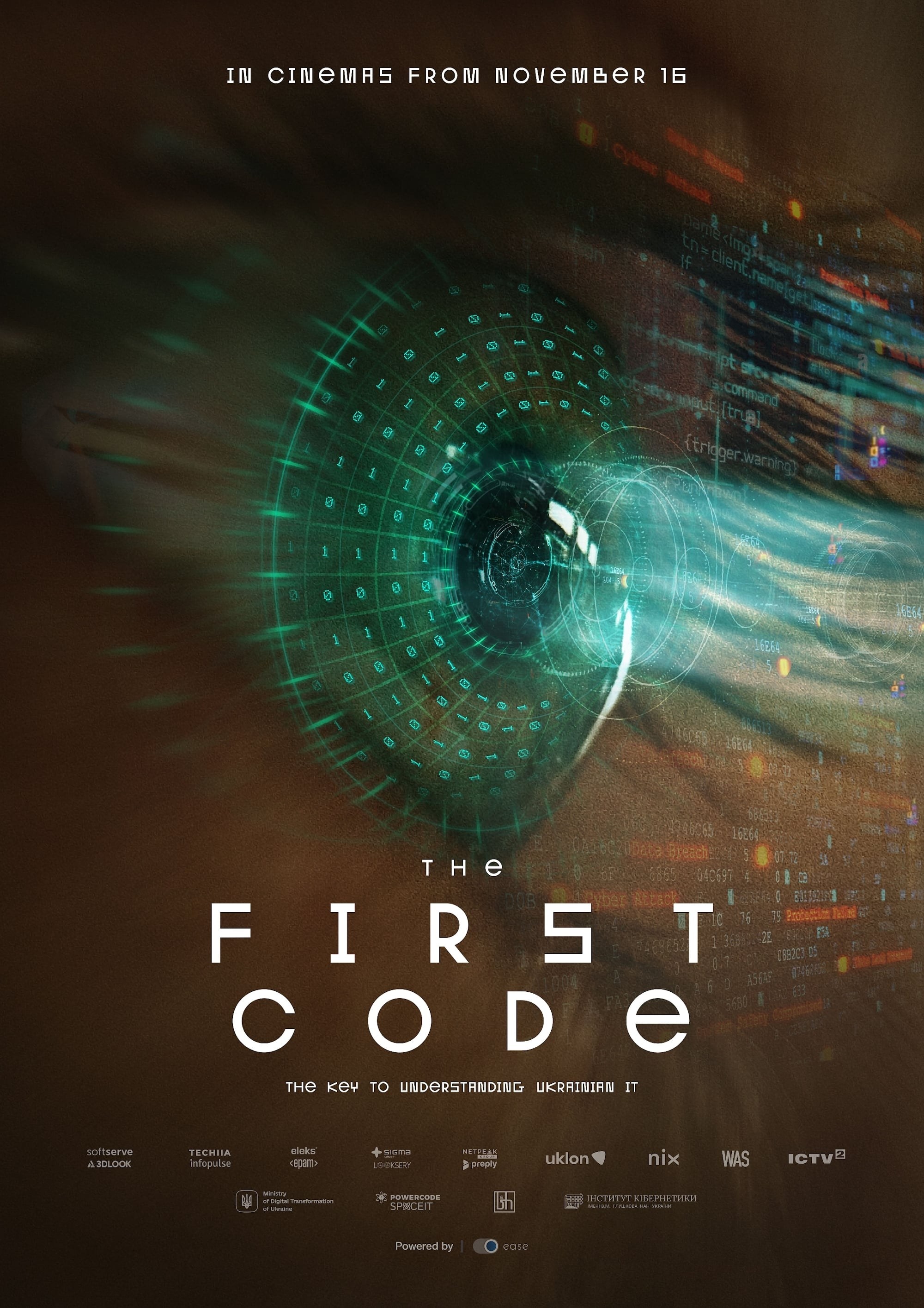 Poster de THE FIRST CODE en inglés