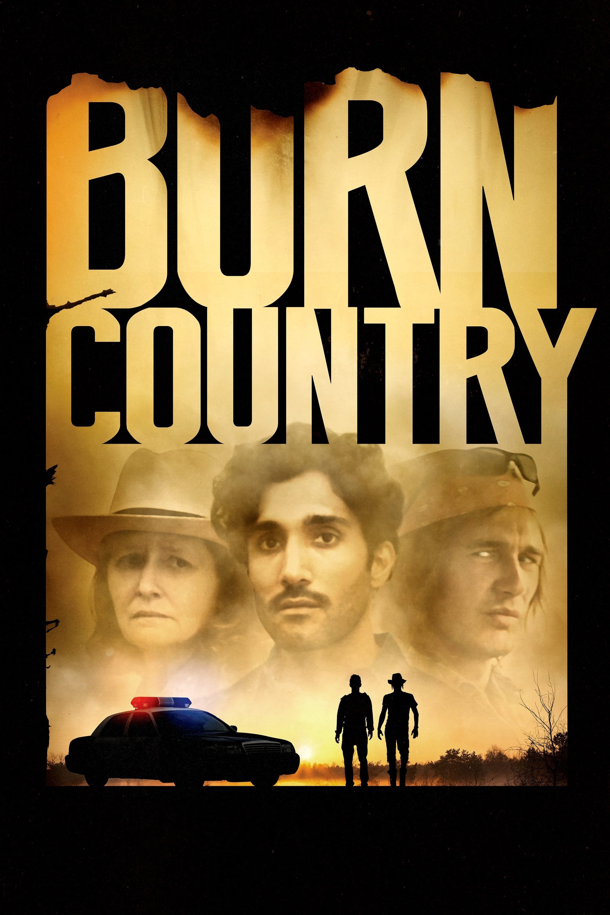 Poster de BURN COUNTRY en inglés