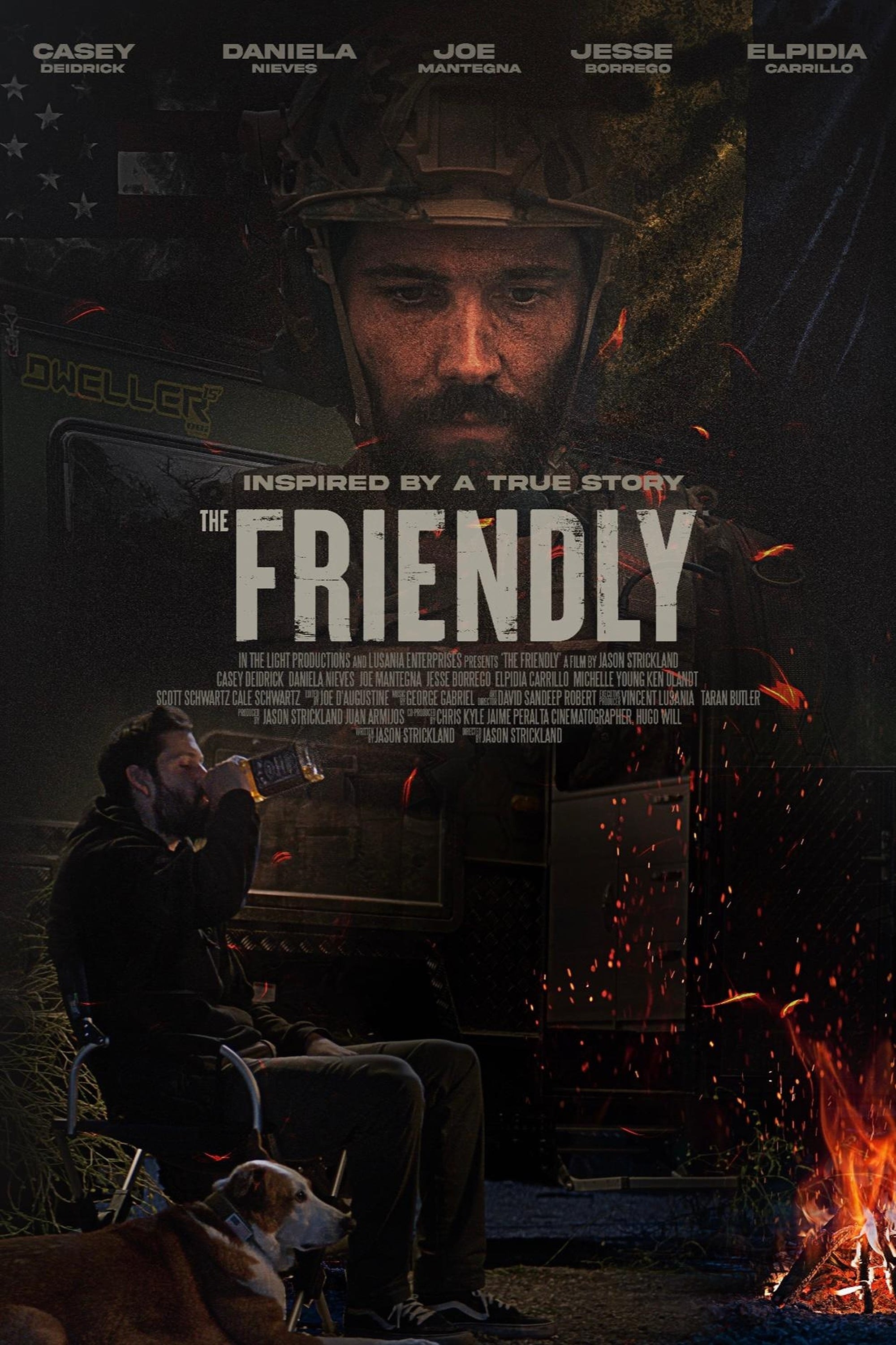 Poster de THE FRIENDLY en inglés