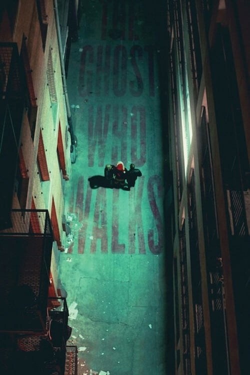 Poster de THE GHOST WHO WALKS en inglés